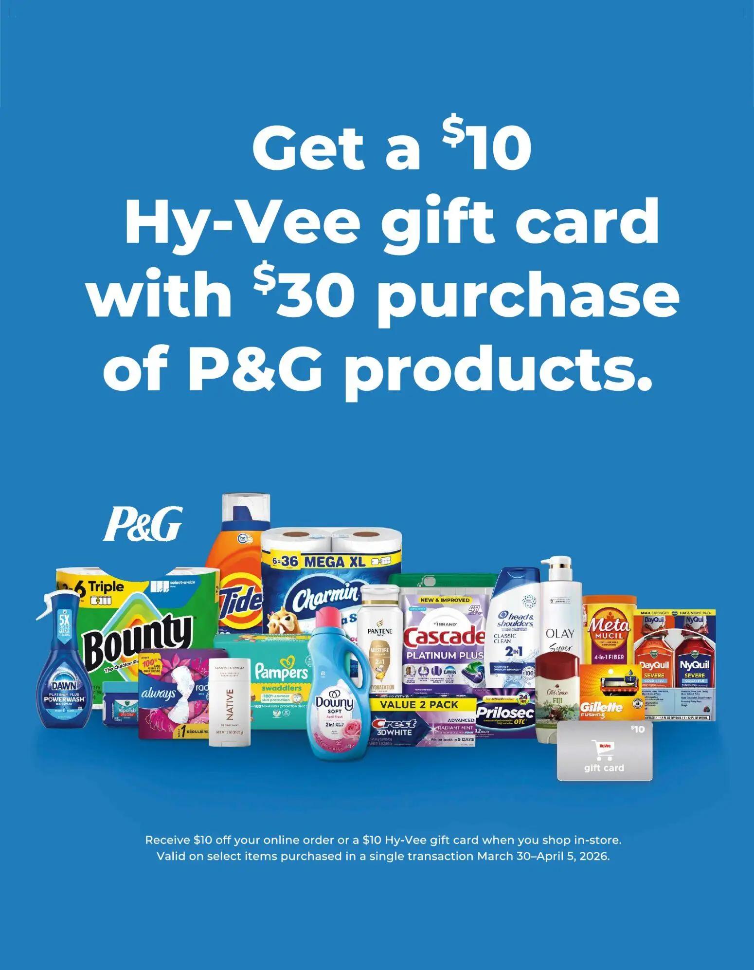 hyvee - HyVee P&G Sale - 03/30 - 04/05 2026