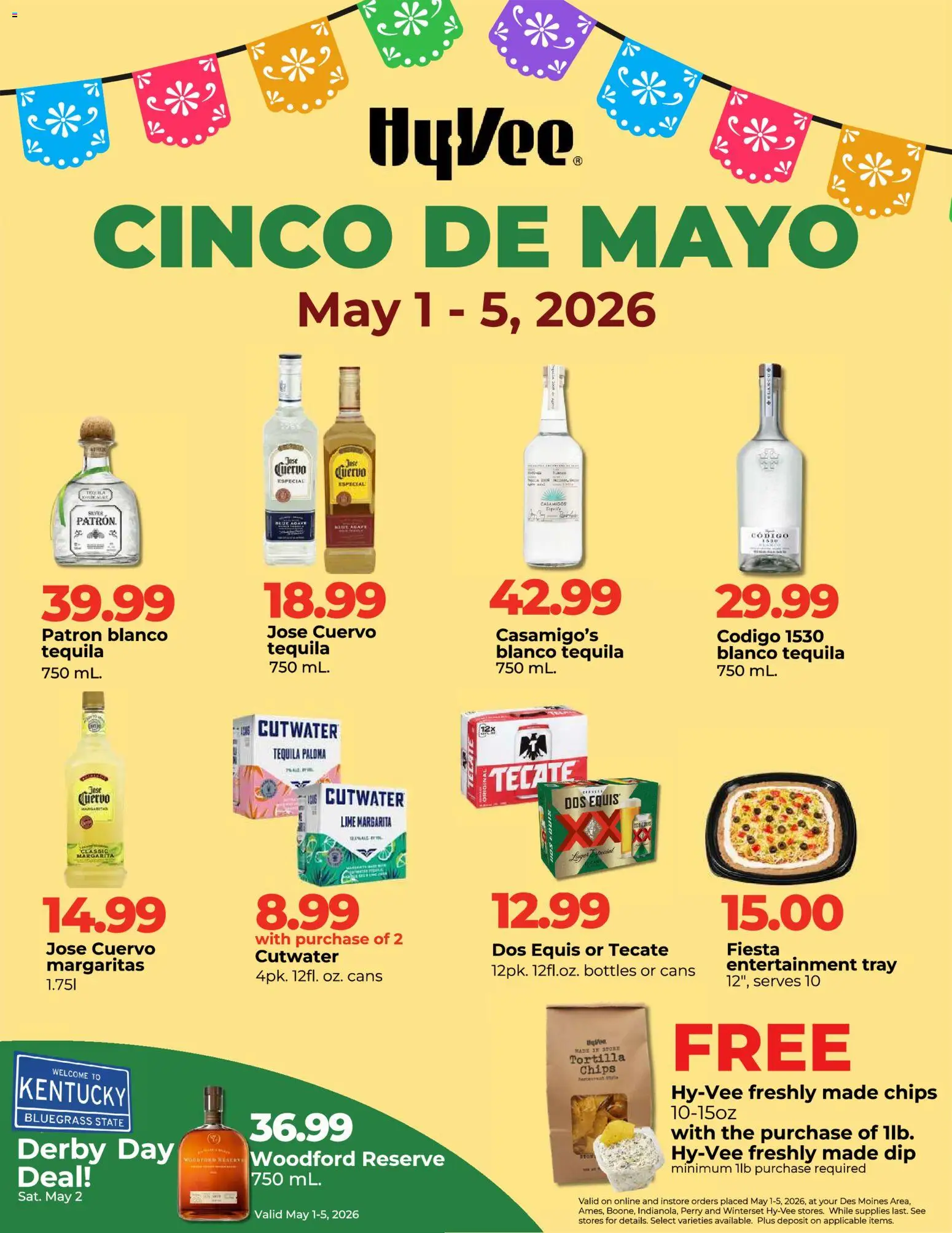 hyvee - HyVee Cinco De Mayo Sale - 05/01 - 05/05 2026