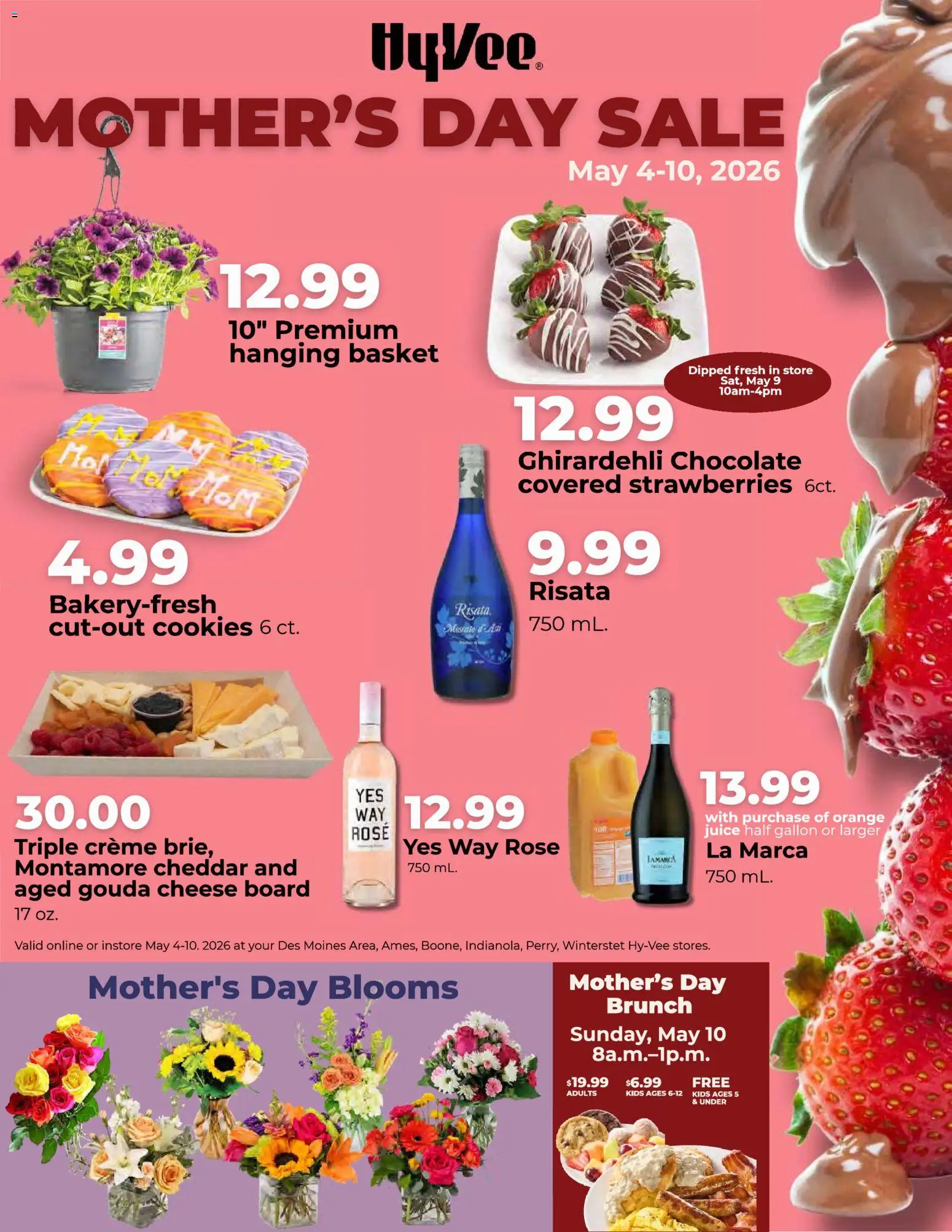 hyvee - HyVee Mother's Day Sale - 05/04 - 05/10 2026
