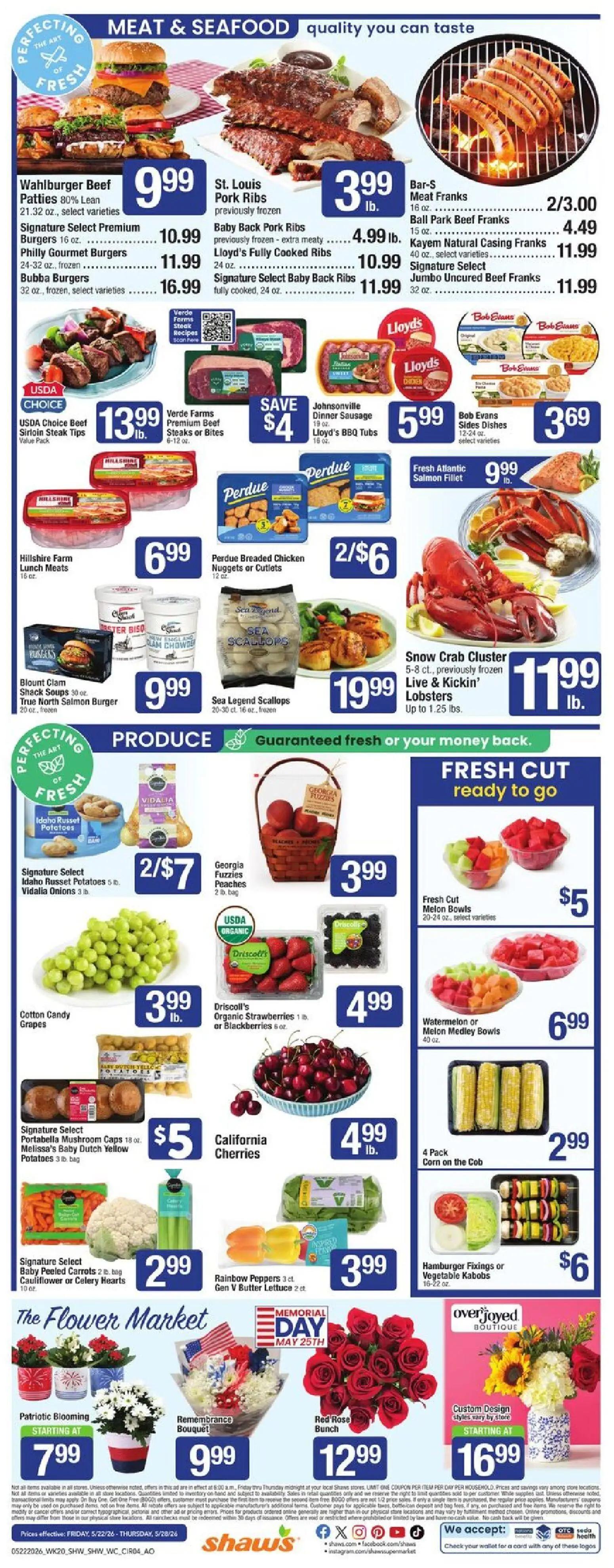 shaws - Shaw's Weekly Ad - NH - 05/22 - 05/28 2026 - page: 4