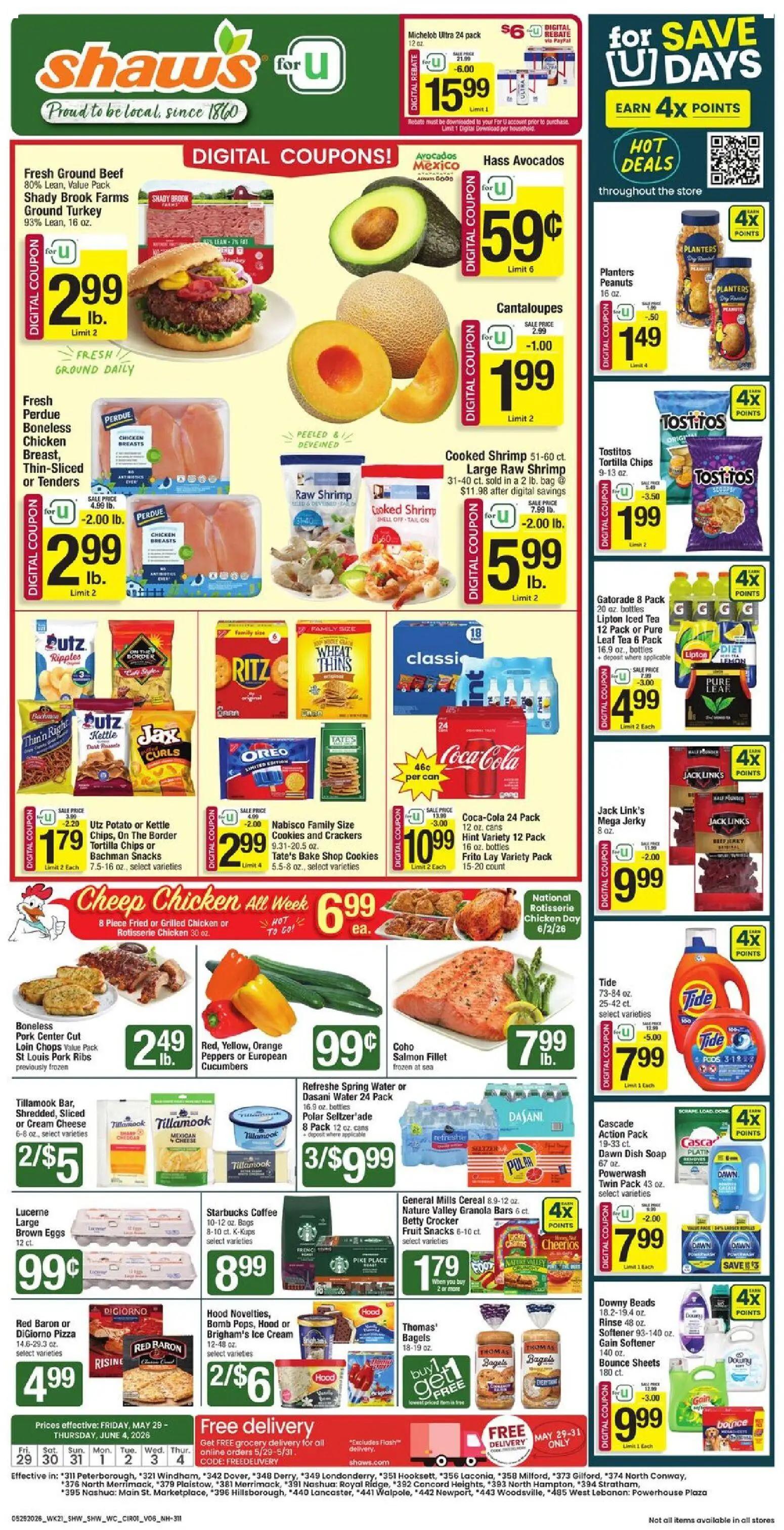 shaws - Shaw's Weekly Ad - NH - 05/29 - 06/04 2026