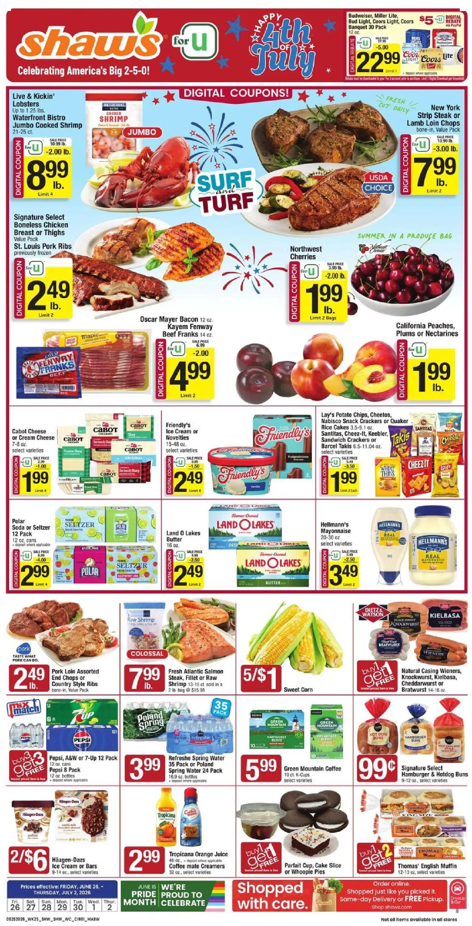 shaws - Shaw's Weekly Ad - MA - 06/26 - 07/02 2026 - page: 2