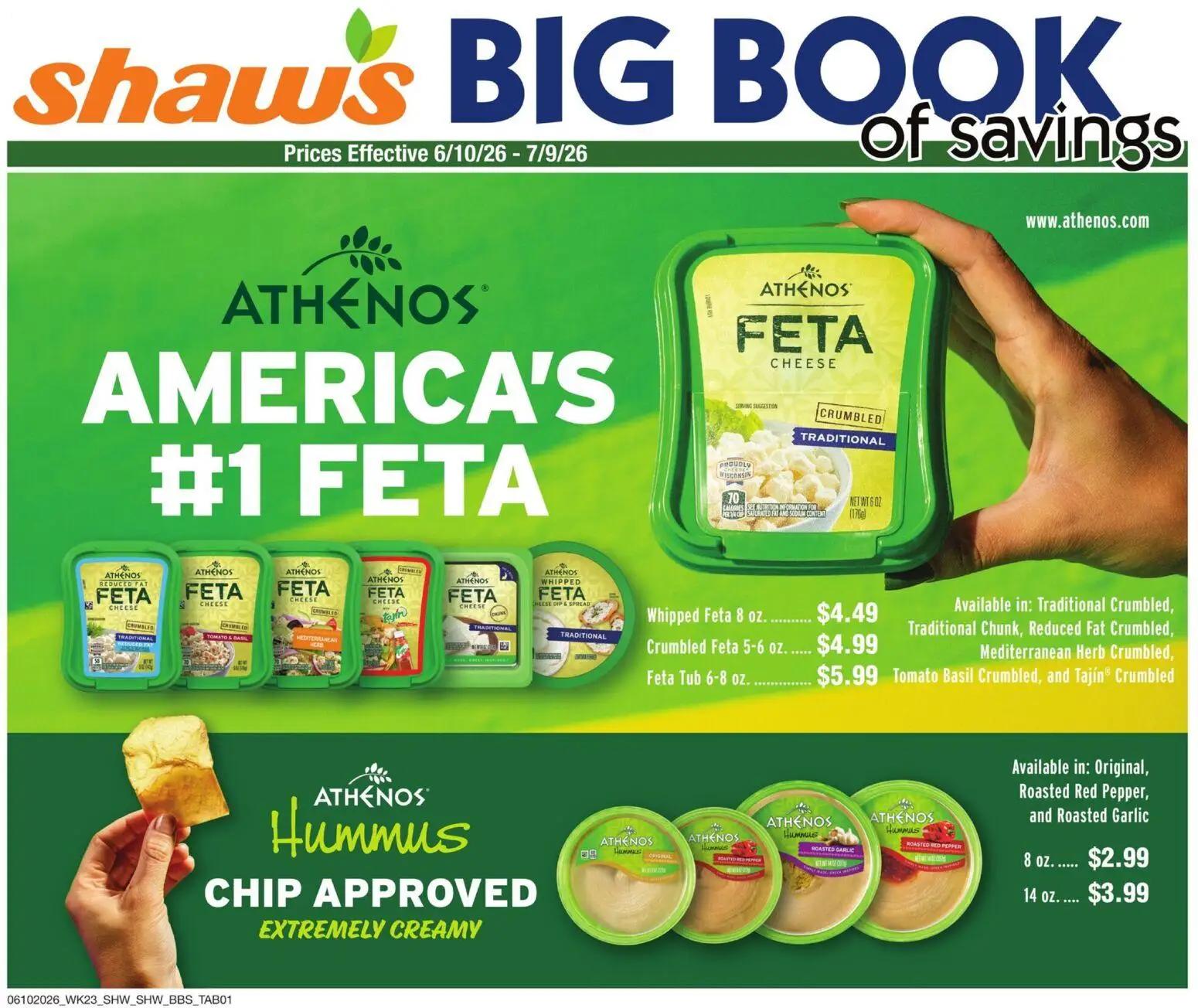 shaws - Shaw's Big Book of Savings - 06/10 - 07/09 2026