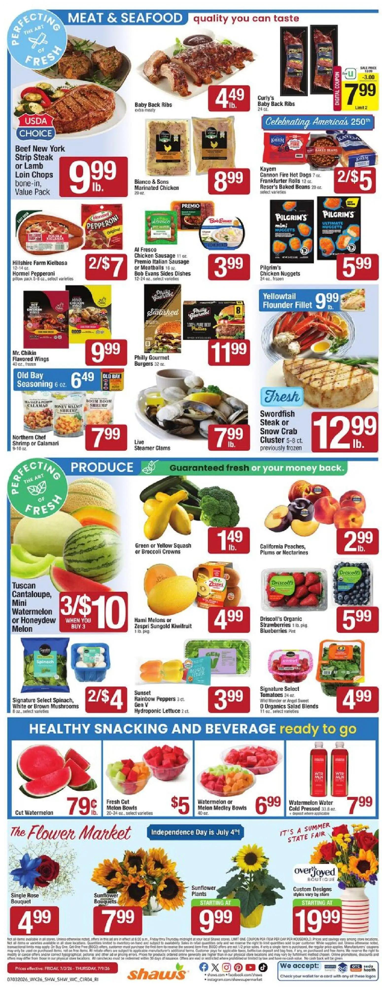 shaws - Shaw's Weekly Ad - RI - 07/03 - 07/09 2026 - page: 4