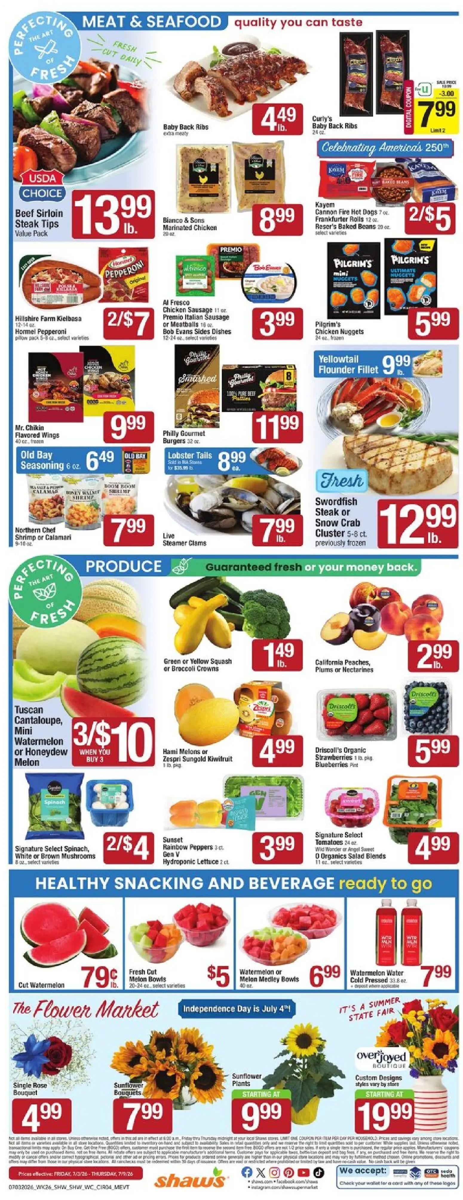 shaws - Shaw's Weekly Ad - VT - 07/03 - 07/09 2026 - page: 4