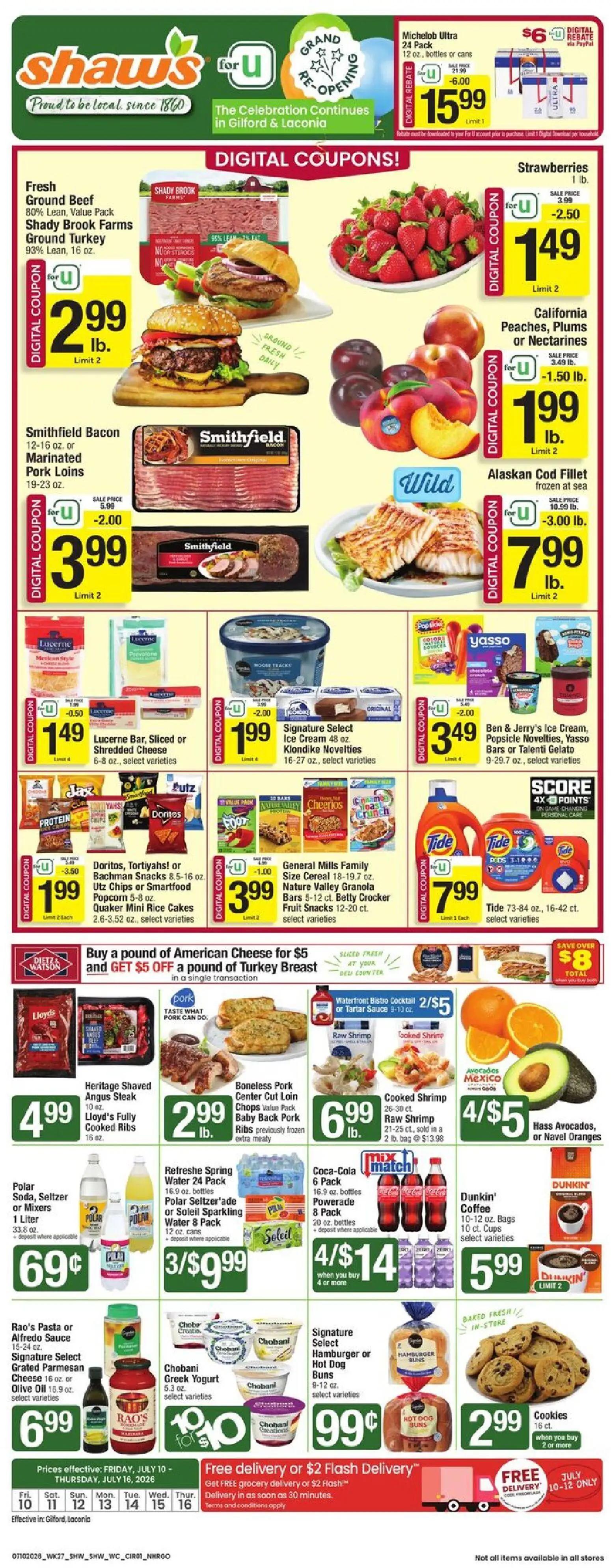 shaws - Shaw's Grand Opening - 07/10 - 07/16 2026 - page: 2