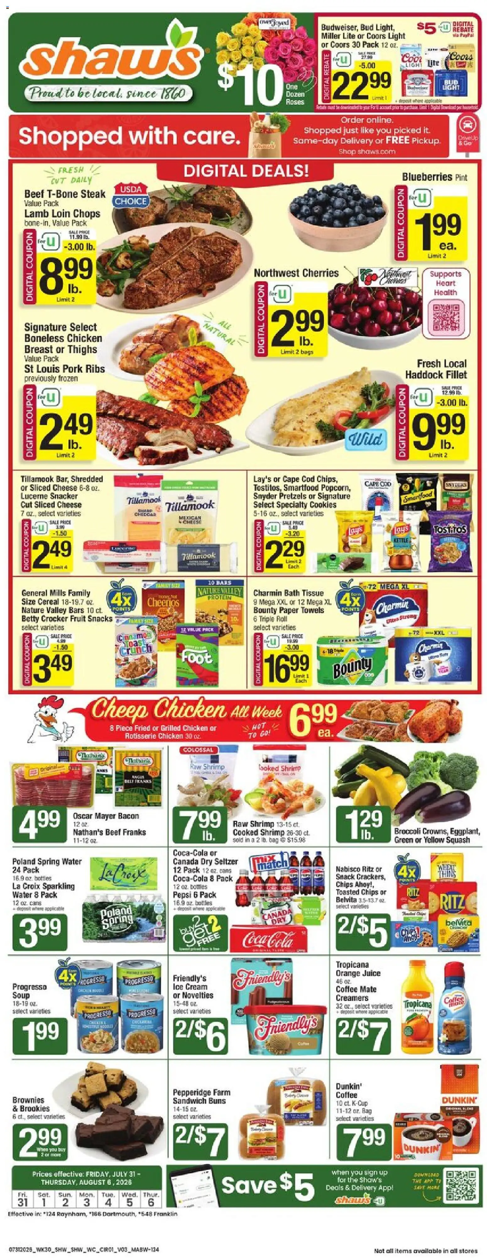 shaws - Shaw's Weekly Ad - MA - 07/31 - 08/06 2026