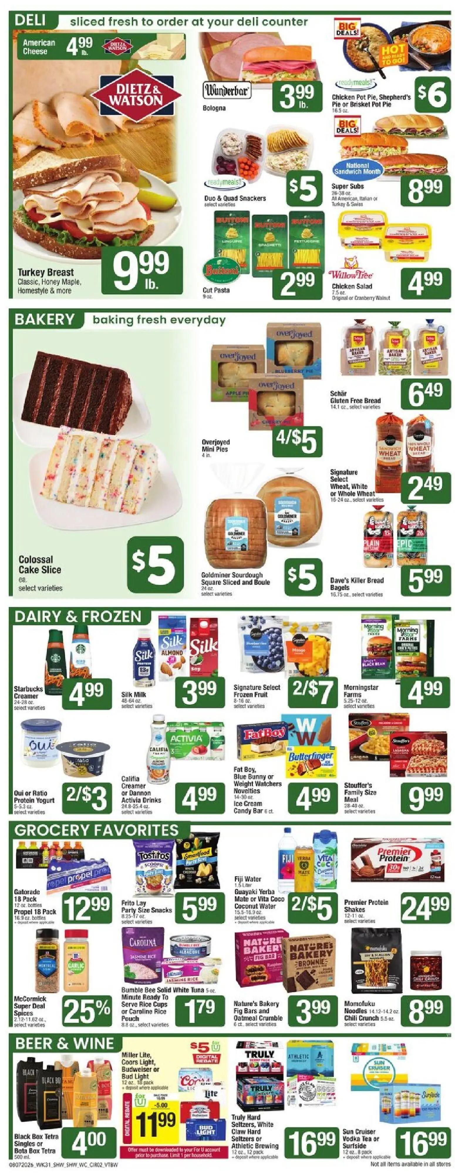 shaws - Shaw's - Weekly Ad - VT - 08/07 - 08/13 2026 - page: 2