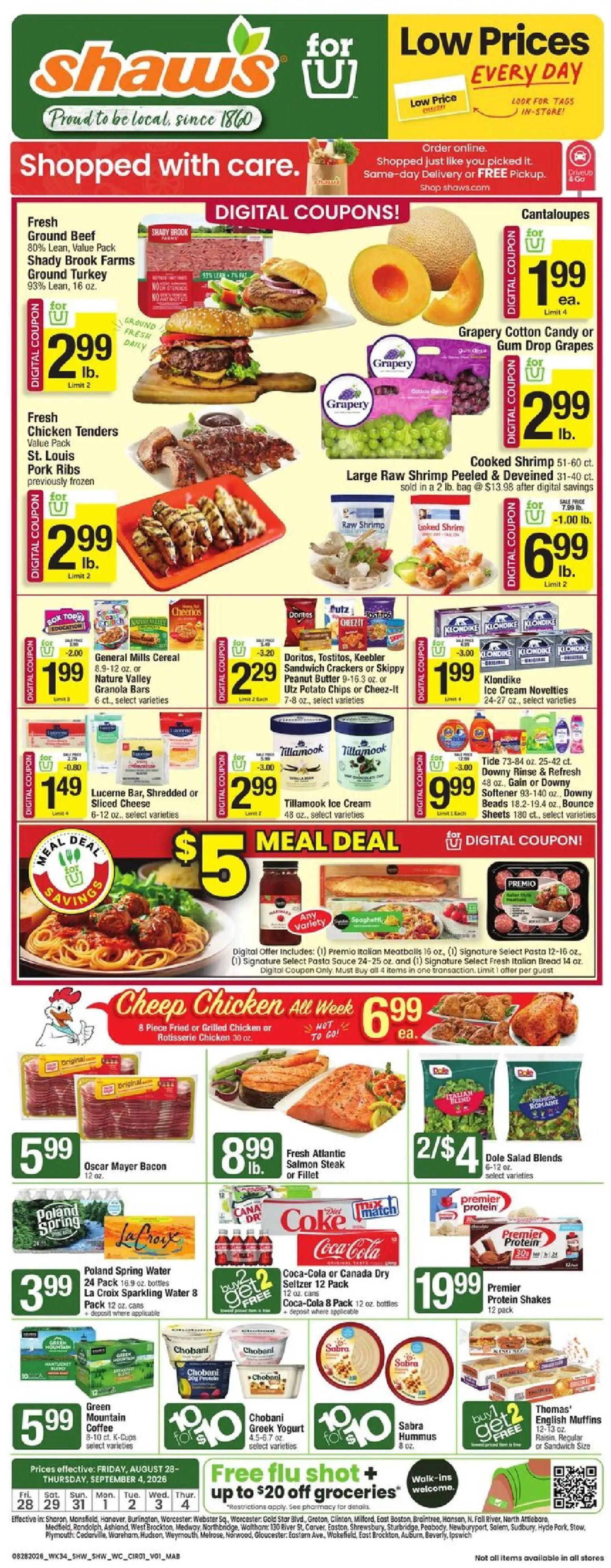 shaws - Shaw's Weekly Ad - 08/28 - 09/04 2026