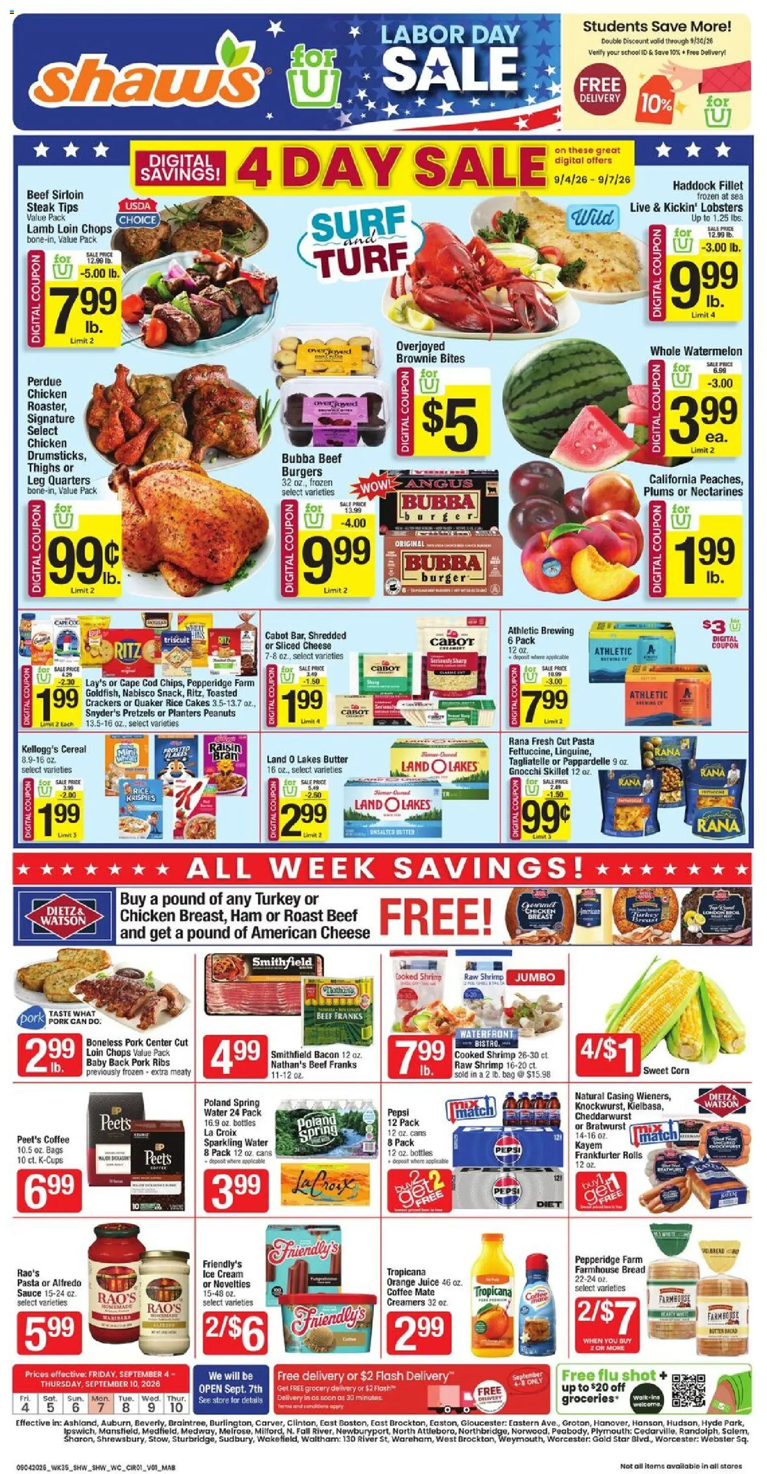 shaws - Shaw's Weekly Ad - 09/04 - 09/10 2026