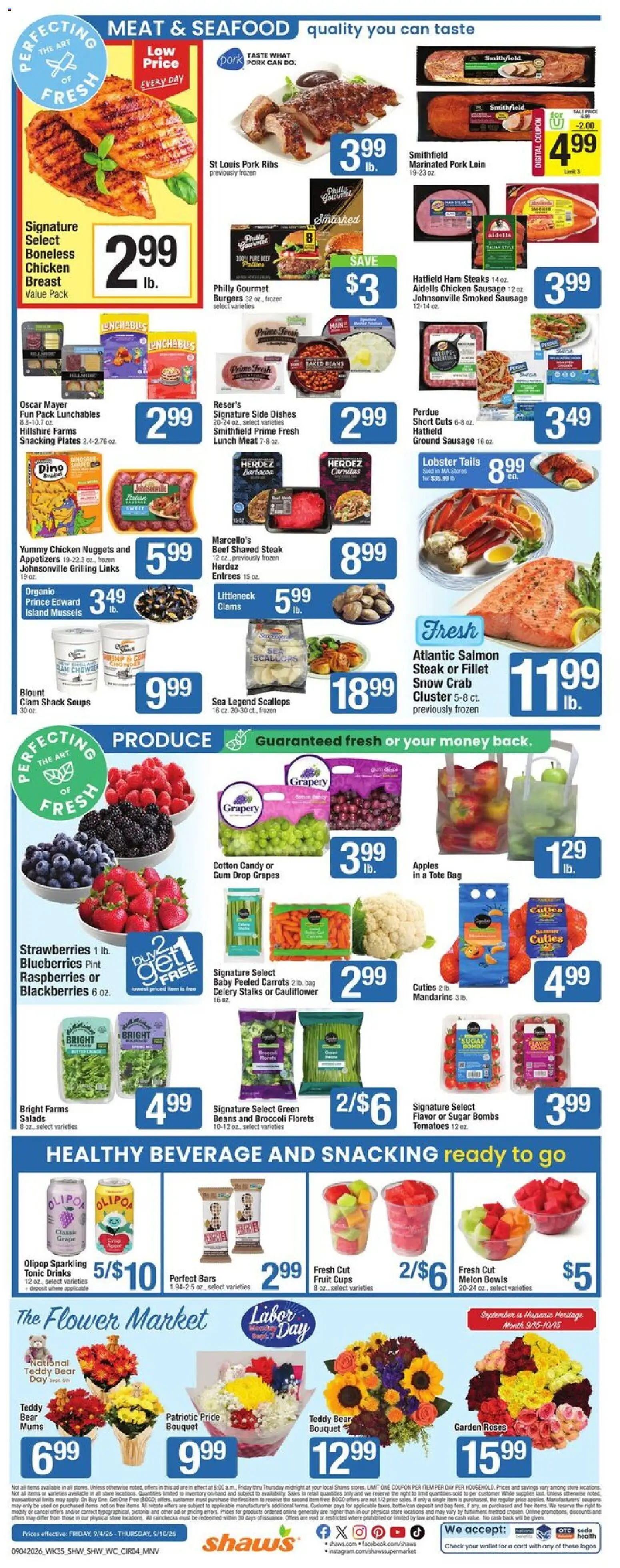 shaws - Shaw's Weekly Ad - VT - 09/04 - 09/10 2026 - page: 4