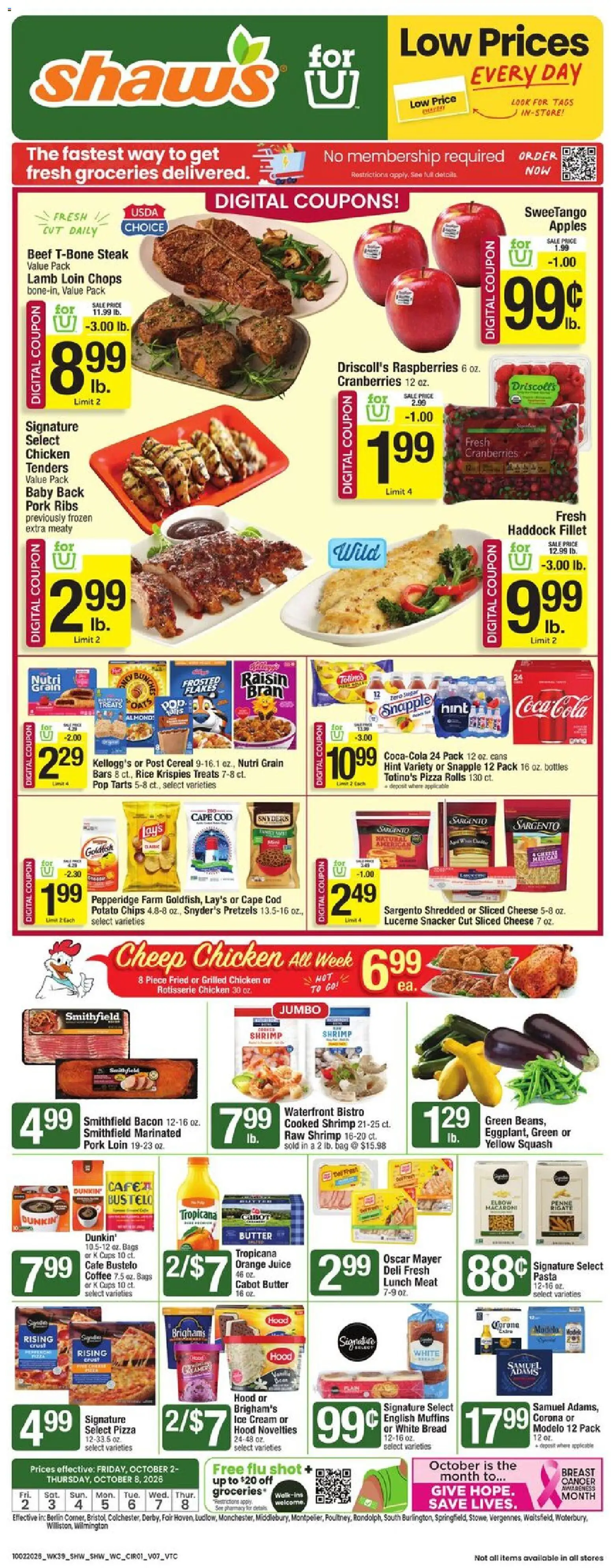 shaws - Shaw's Weekly Ad - 10/02 - 10/08 2026