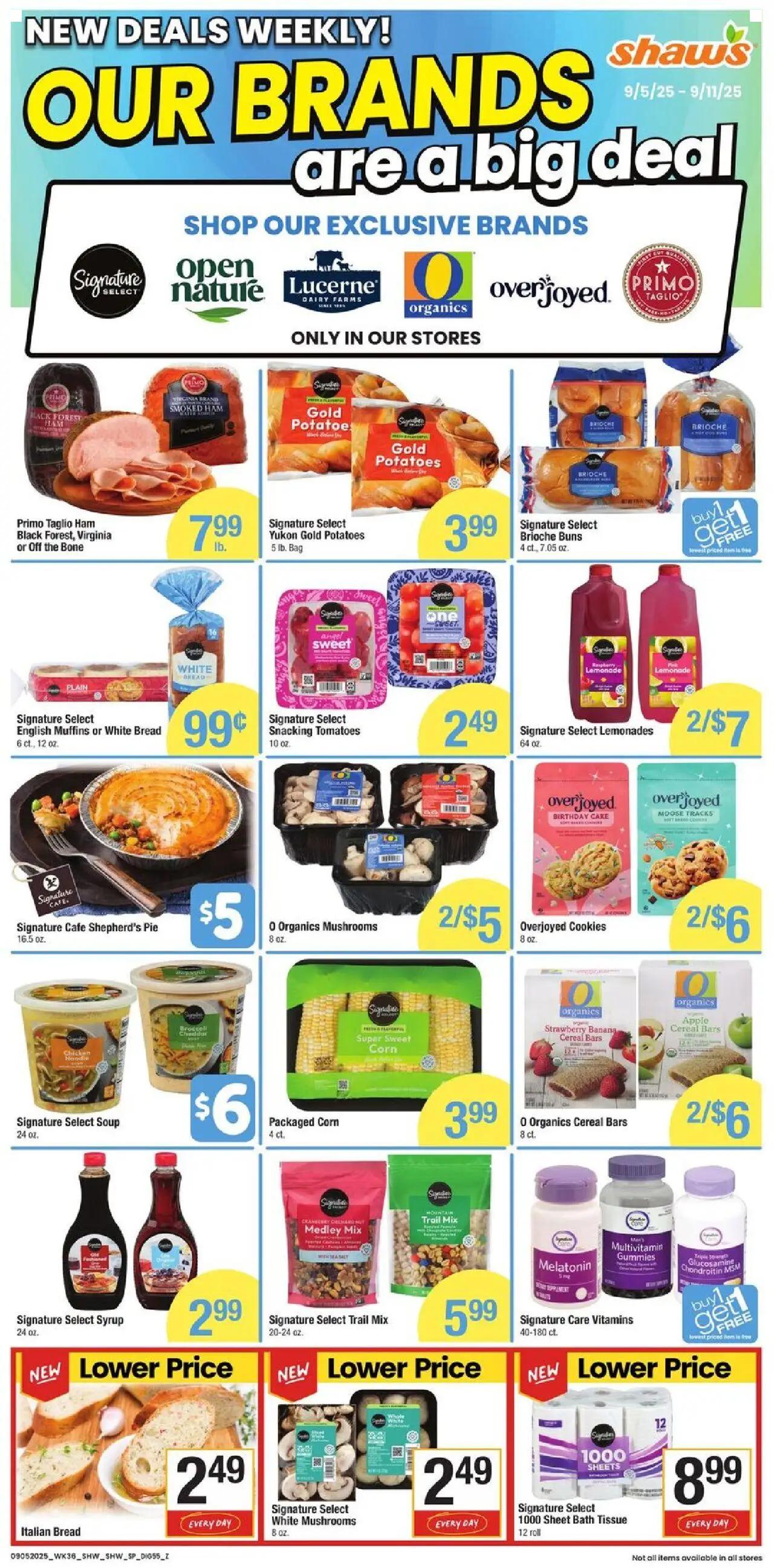 shaws - Shaw's Additional Savings - NH - 09/05 - 09/11 2025 - page: 2