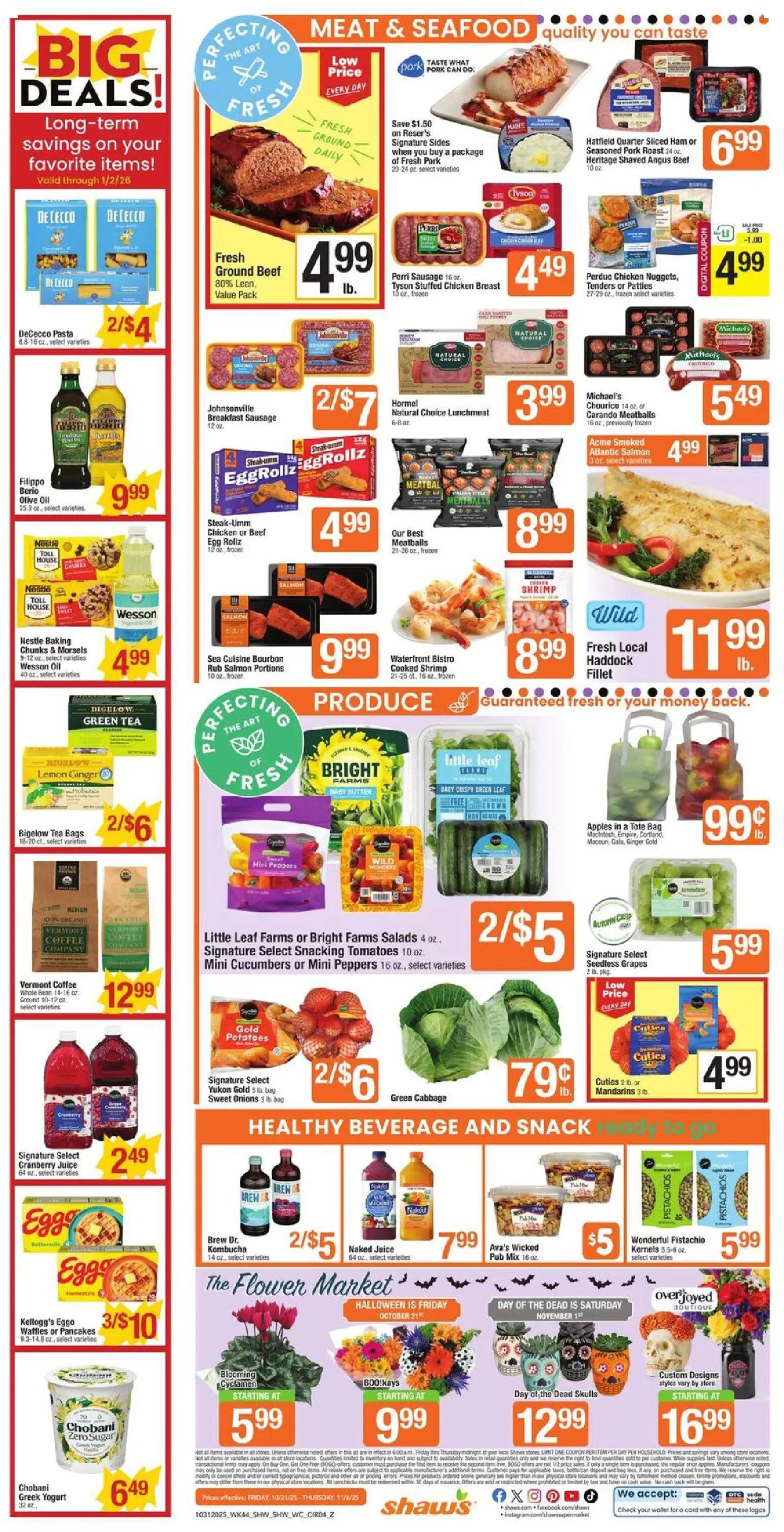 shaws - Shaw's Weekly Ad - NH - 10/31 - 11/06 2025 - page: 4
