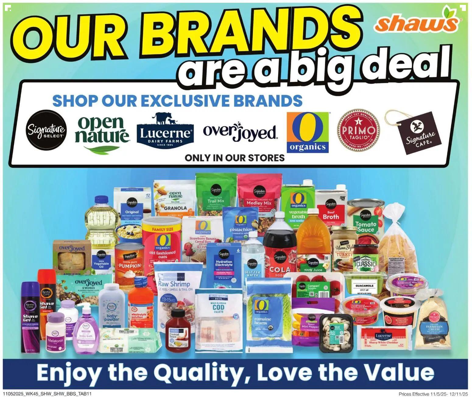 shaws - Shaw's Big Book of Savings - 11/05 - 12/11 2025 - page: 11