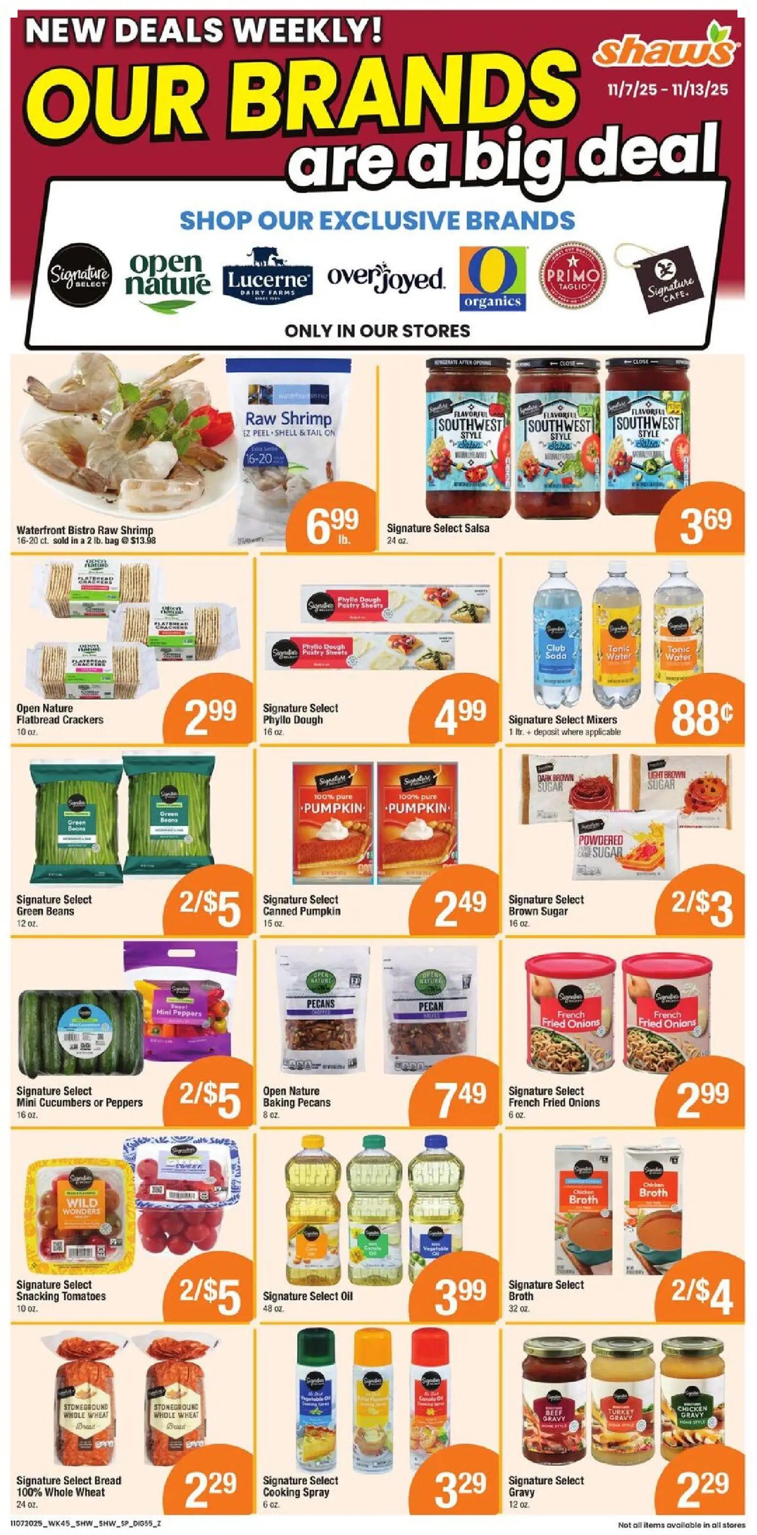 shaws - Shaw's Weekly Ad - MA - 11/07 - 11/13 2025 - page: 7