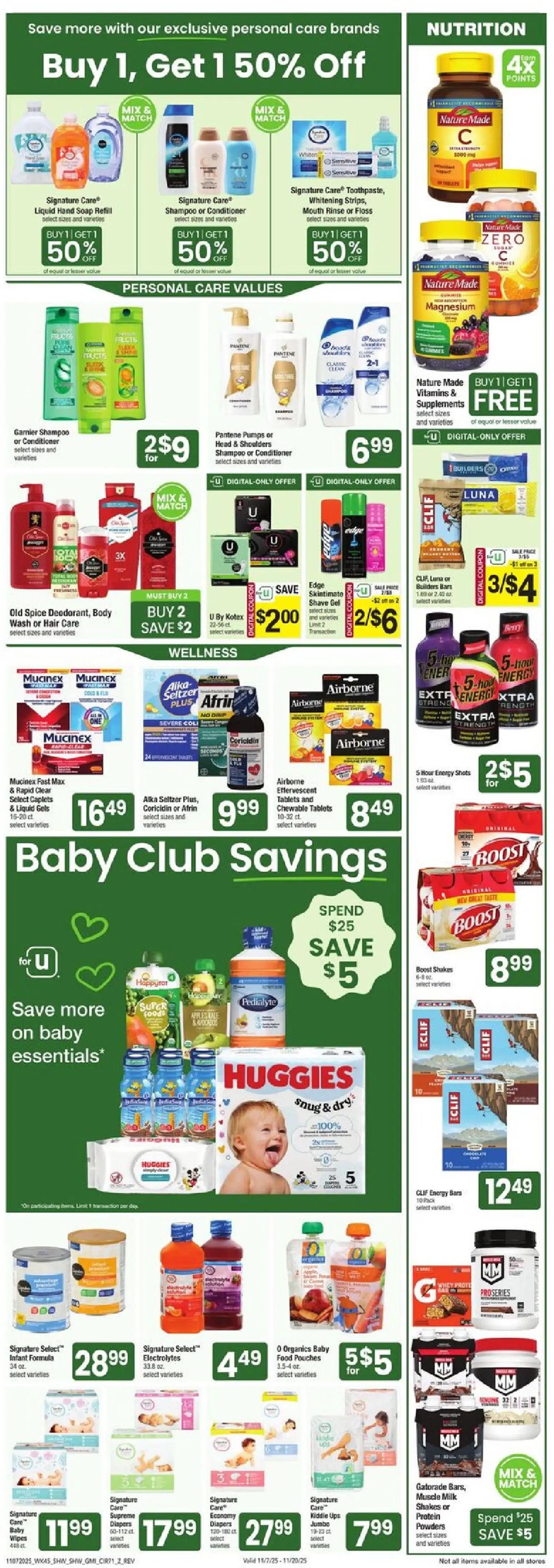 shaws - Shaw's Weekly Ad - MA - 11/07 - 11/13 2025 - page: 6