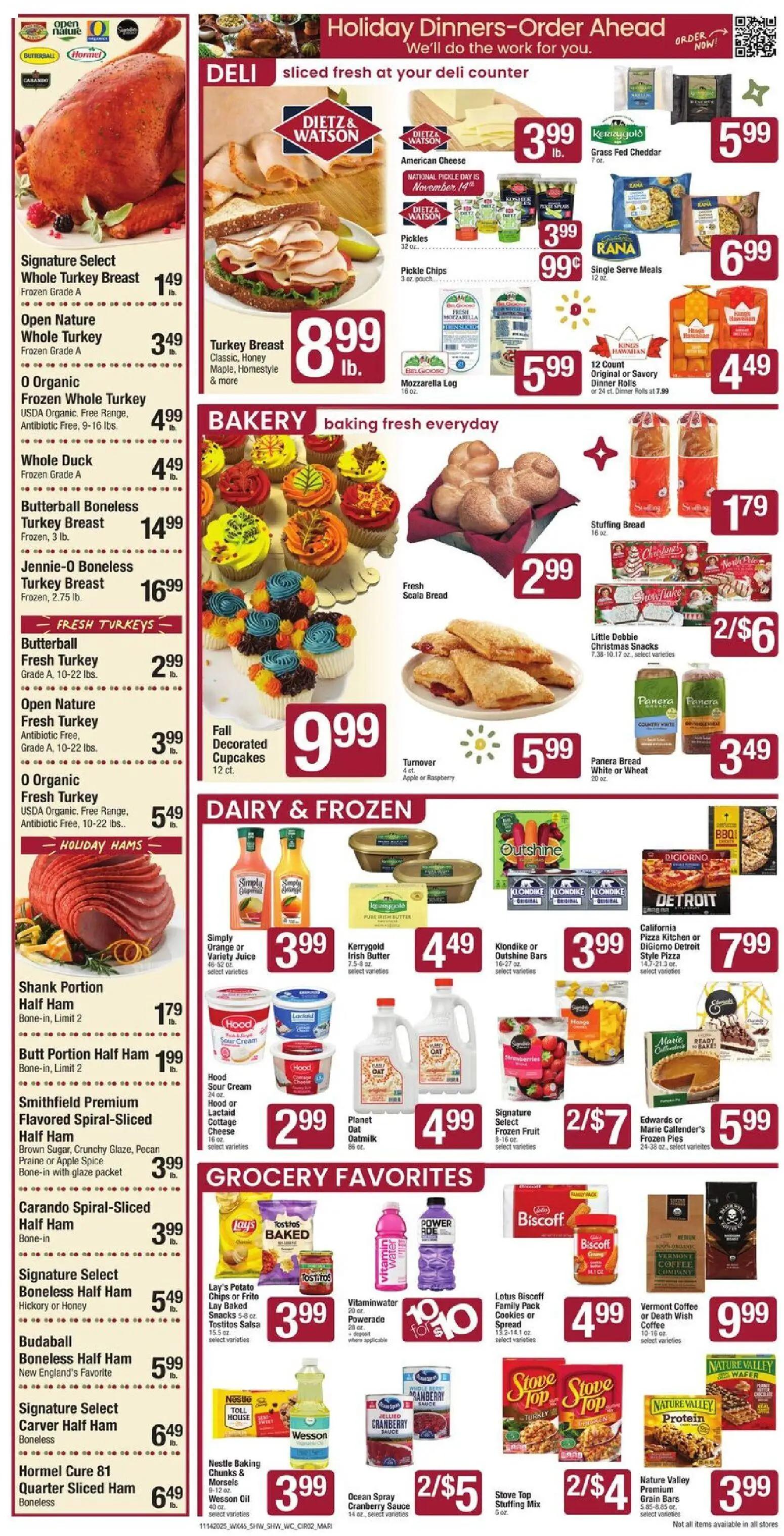 shaws - Shaw's Weekly Ad - RI - 11/14 - 11/20 2025 - page: 2