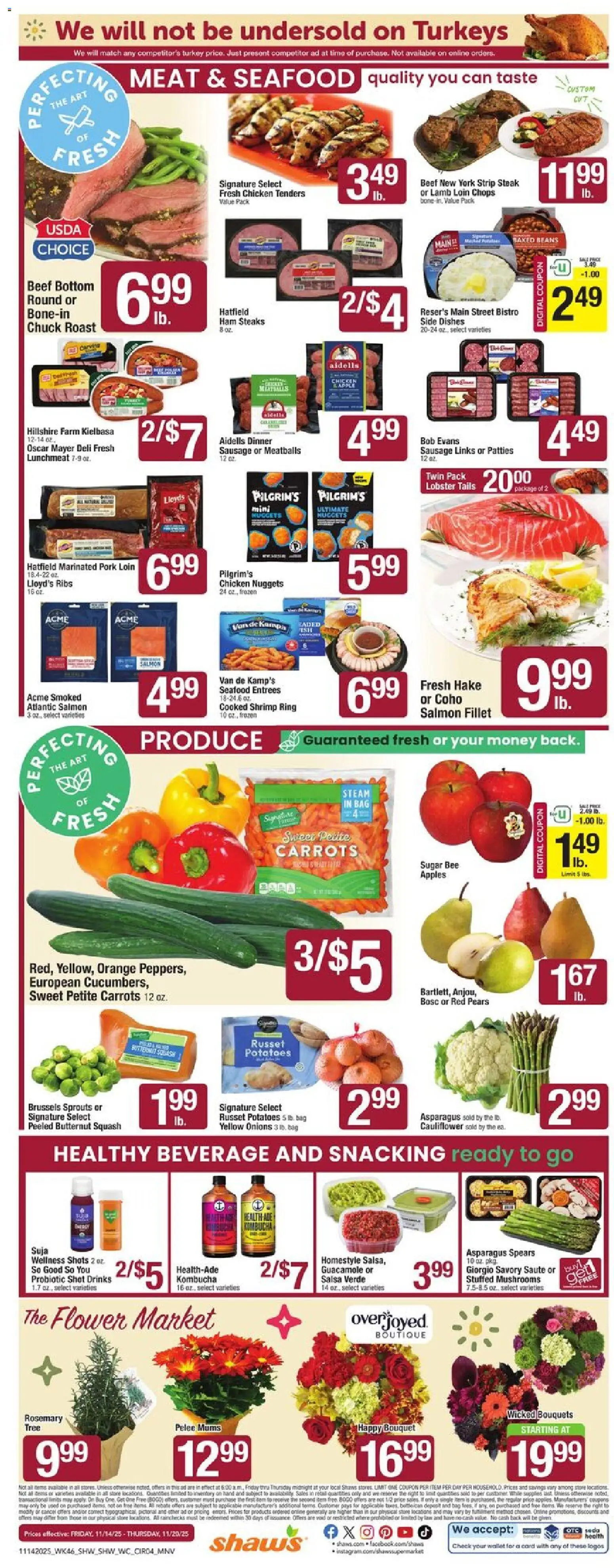 shaws - Shaw's Weekly Ad - NH - 11/14 - 11/20 2025 - page: 4