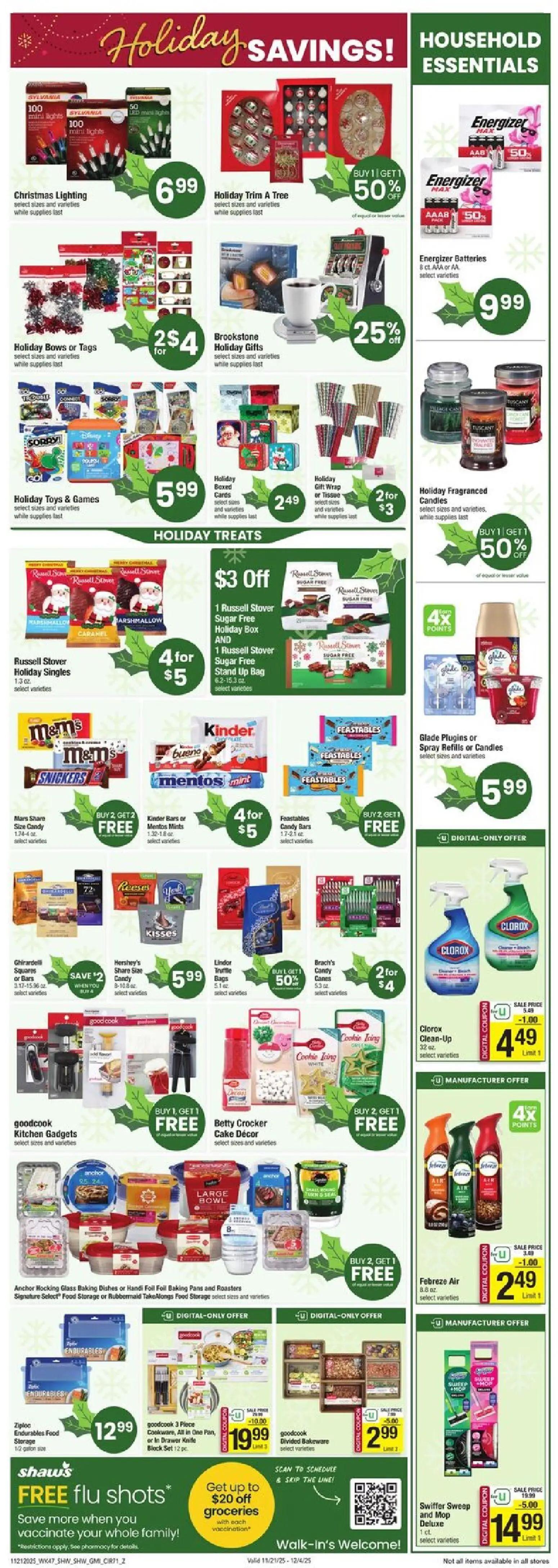 shaws - Shaw's Weekly Ad - NH - 11/21 - 11/27 2025 - page: 8