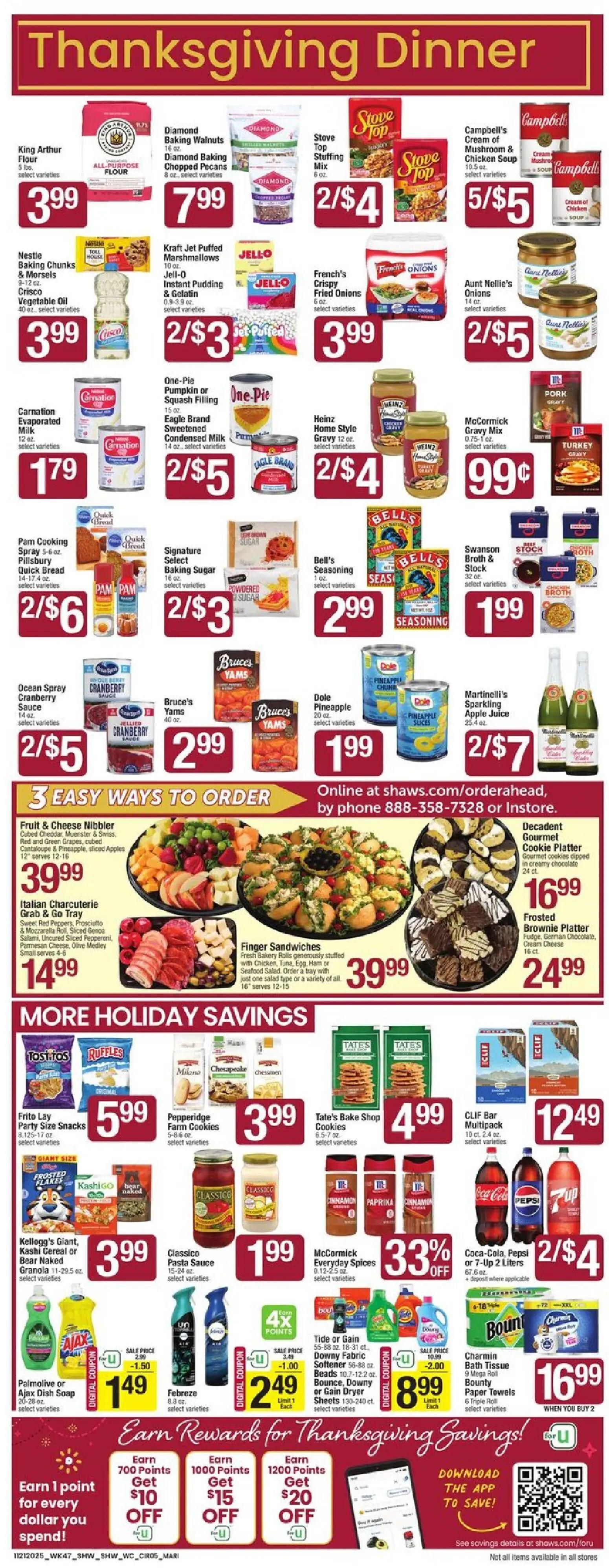 shaws - Shaw's Weekly Ad - RI - 11/21 - 11/27 2025 - page: 5