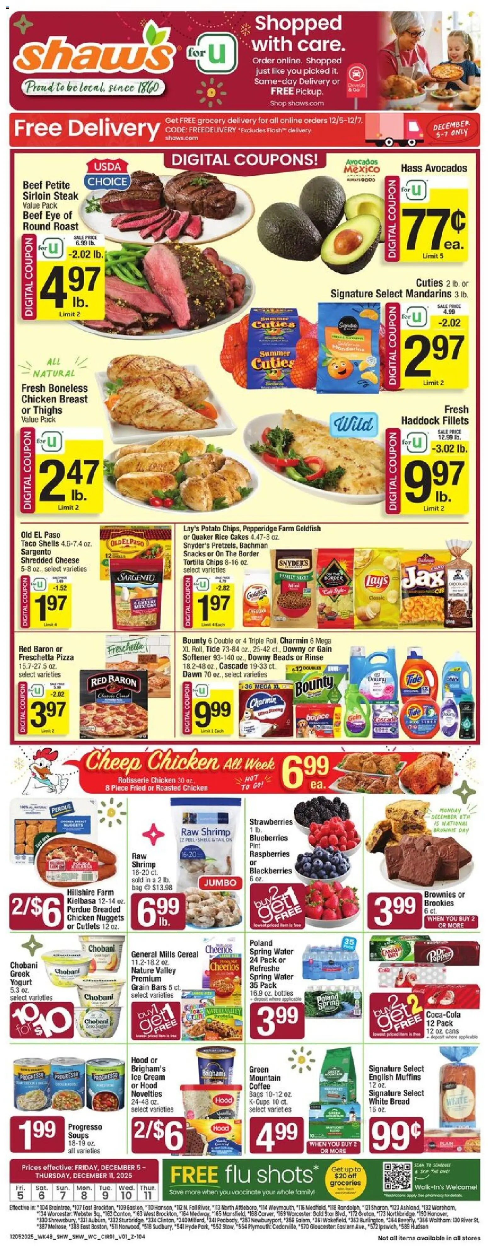 shaws - Shaw's Weekly Ad - 12/05 - 12/11 2025