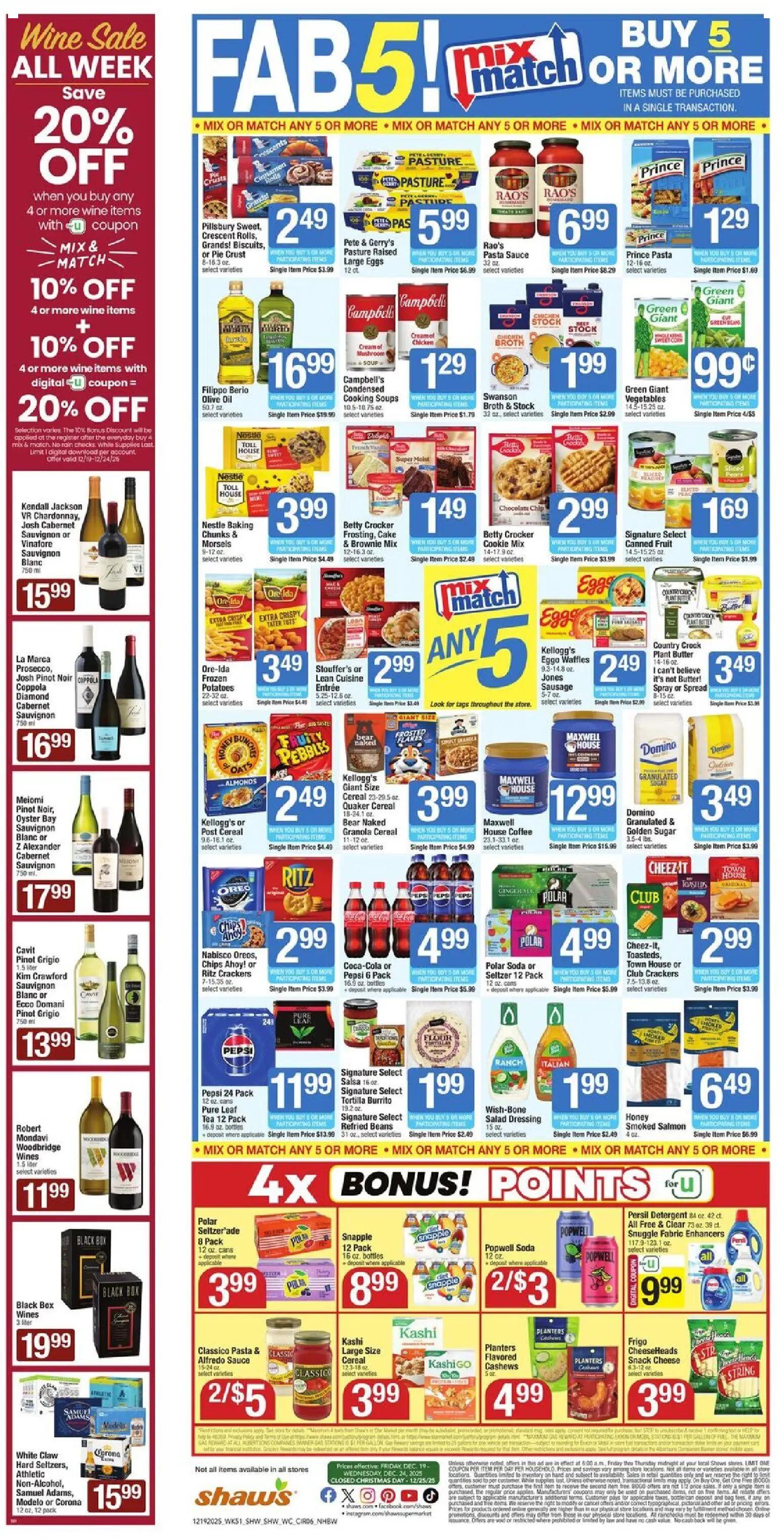 shaws - Shaw's Weekly Ad - NH - 12/19 - 12/24 2025 - page: 6