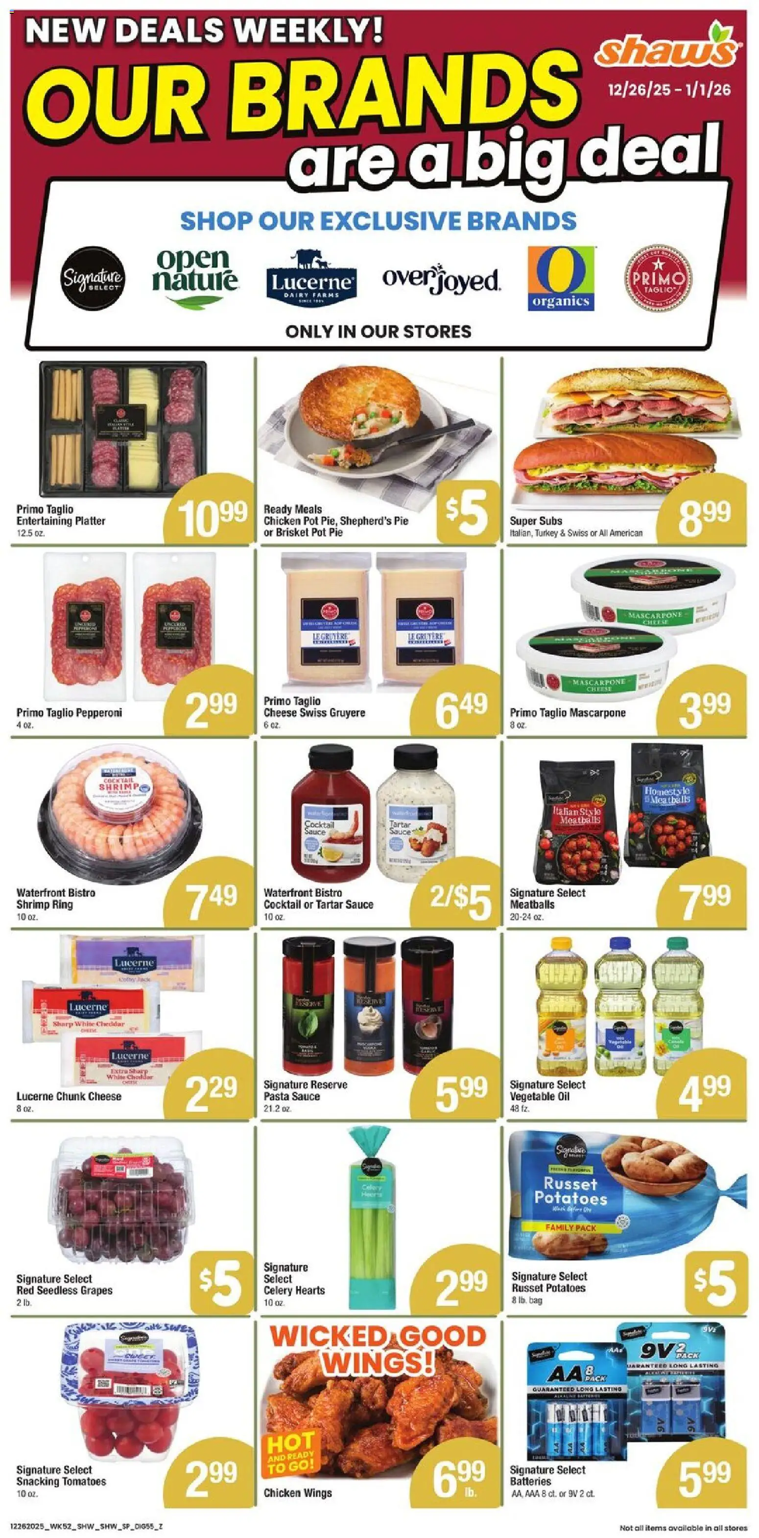 shaws - Shaw's Weekly Ad - 12/26/2025 - 01/01/2026 2025 - page: 5