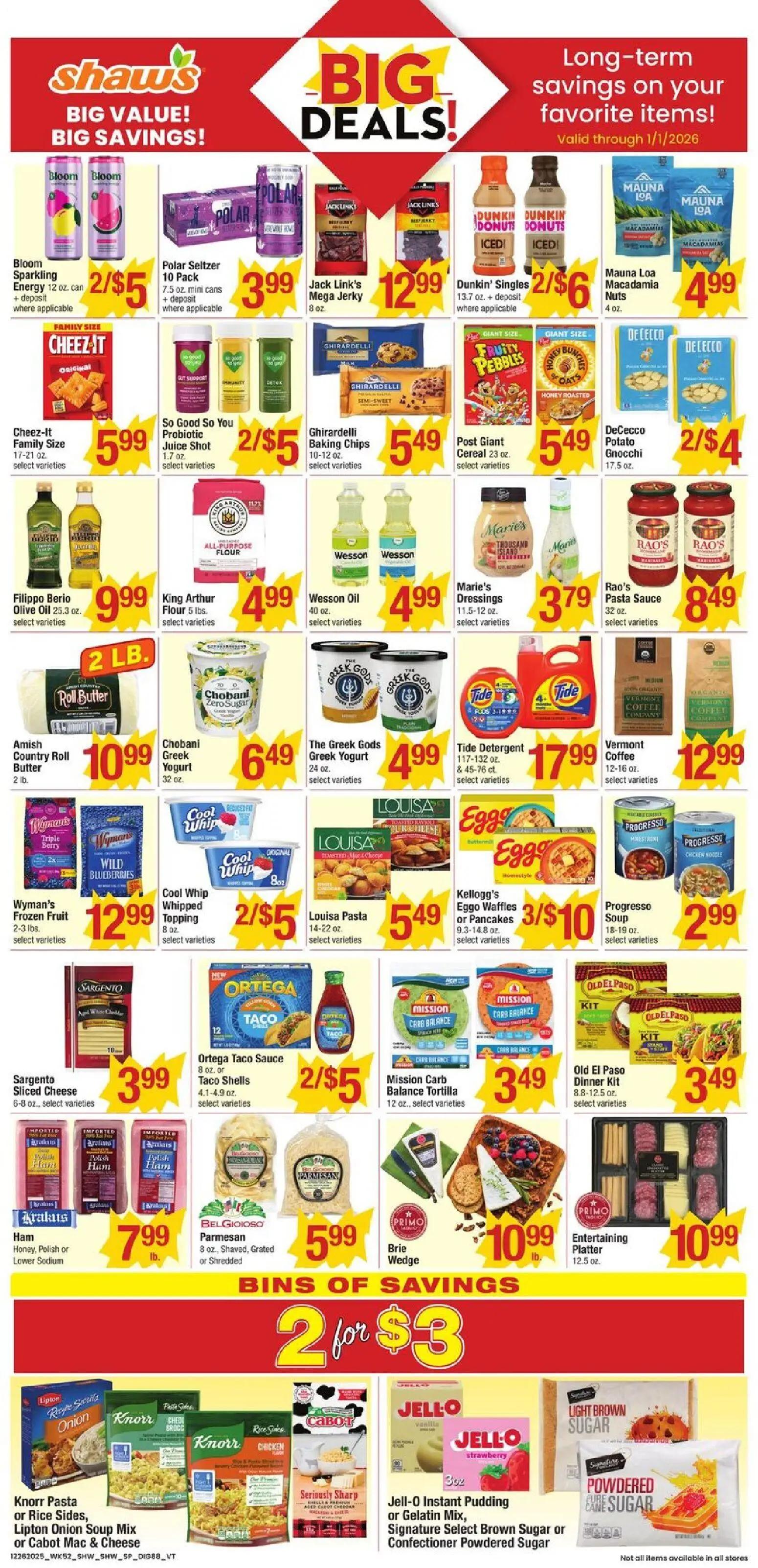 shaws - Shaw's Weekly Ad - VT - 12/26/2025 - 01/01/2026 2025 - page: 6