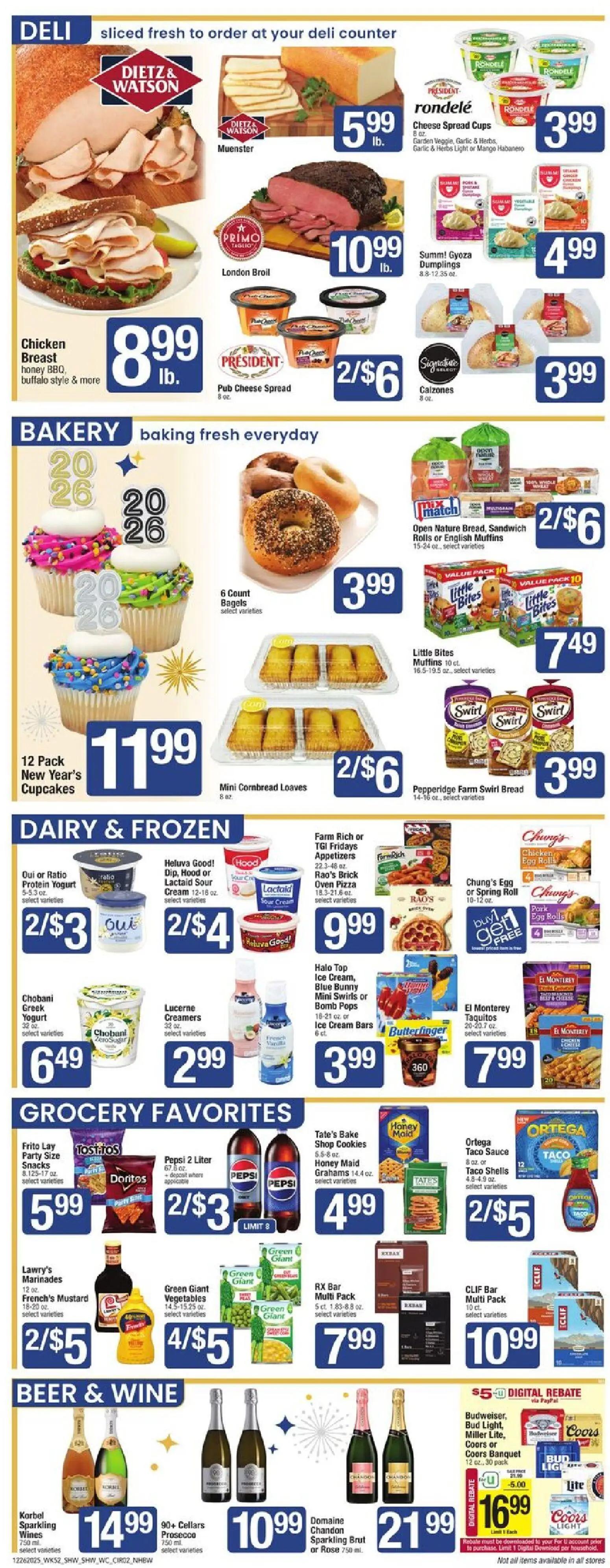 shaws - Shaw's Weekly Ad - NH - 12/26/2025 - 01/01/2026 2025 - page: 2