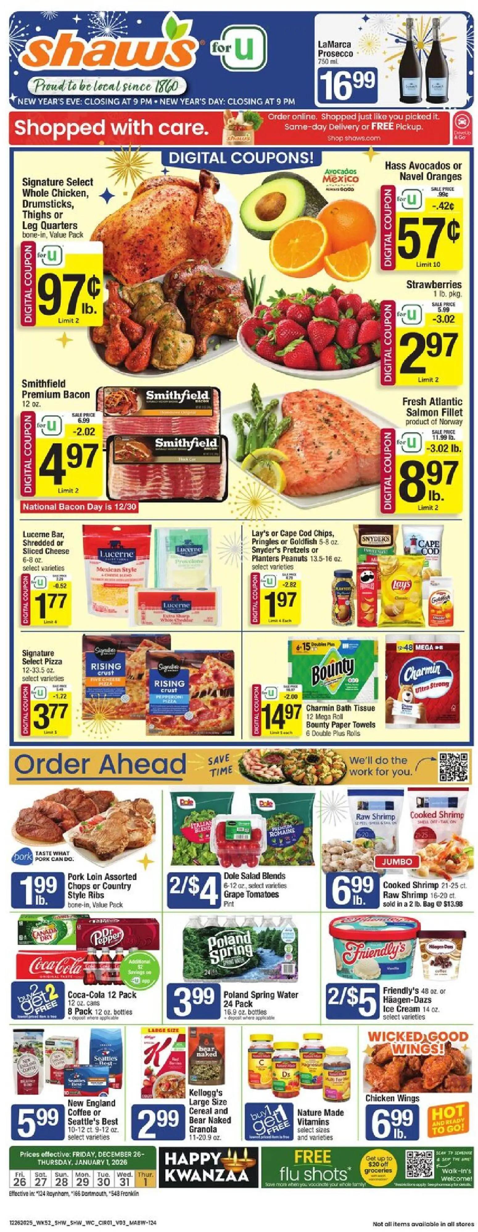 shaws - Shaw's Weekly Ad - MA - 12/26/2025 - 01/01/2026 2025