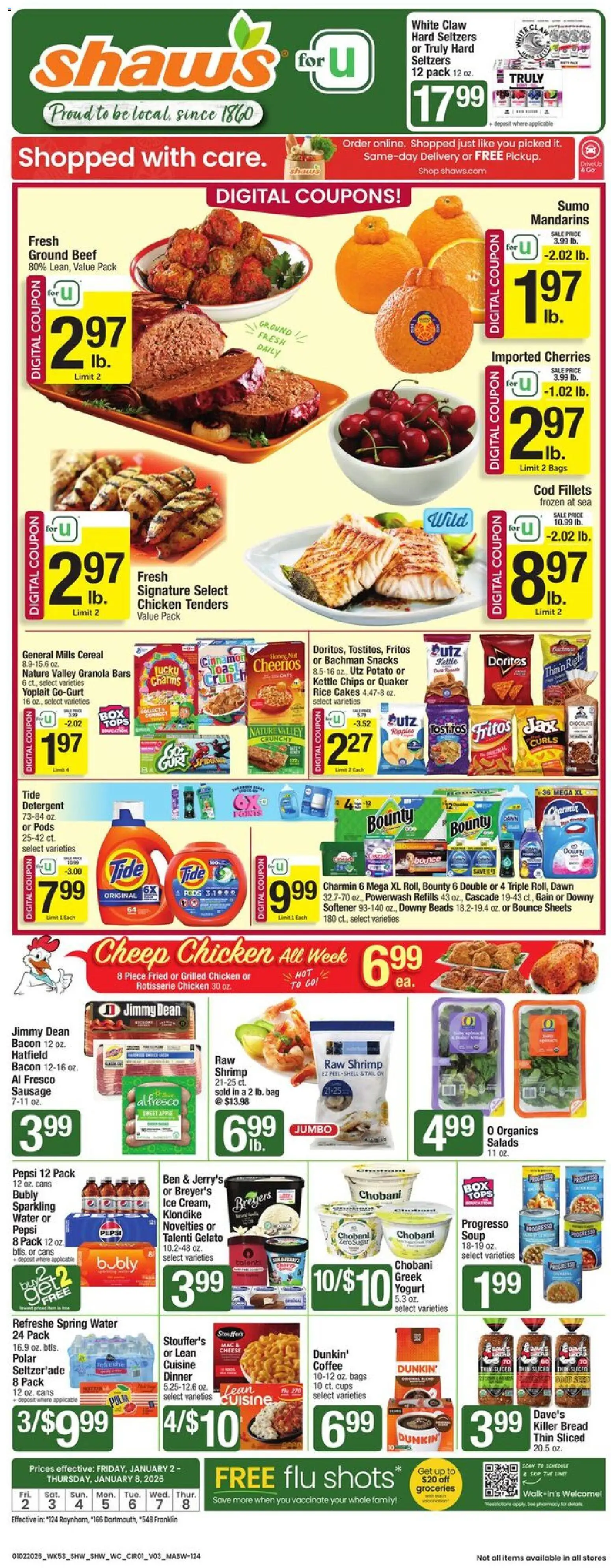 shaws - Shaw's Weekly Ad - MA - 01/02 - 01/08 2026