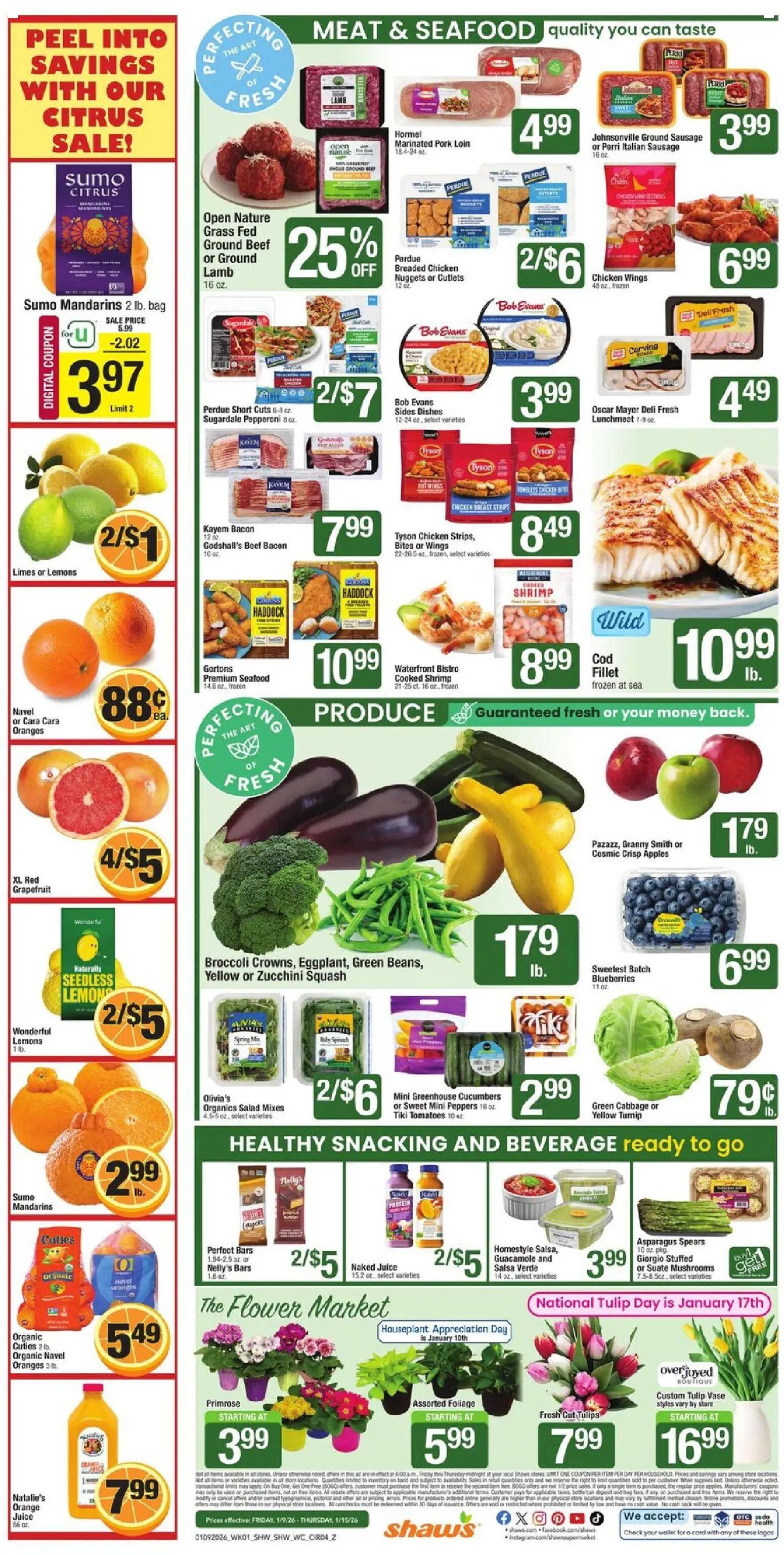 shaws - Shaw's Weekly Ad - NH - 01/09 - 01/15 2026 - page: 4