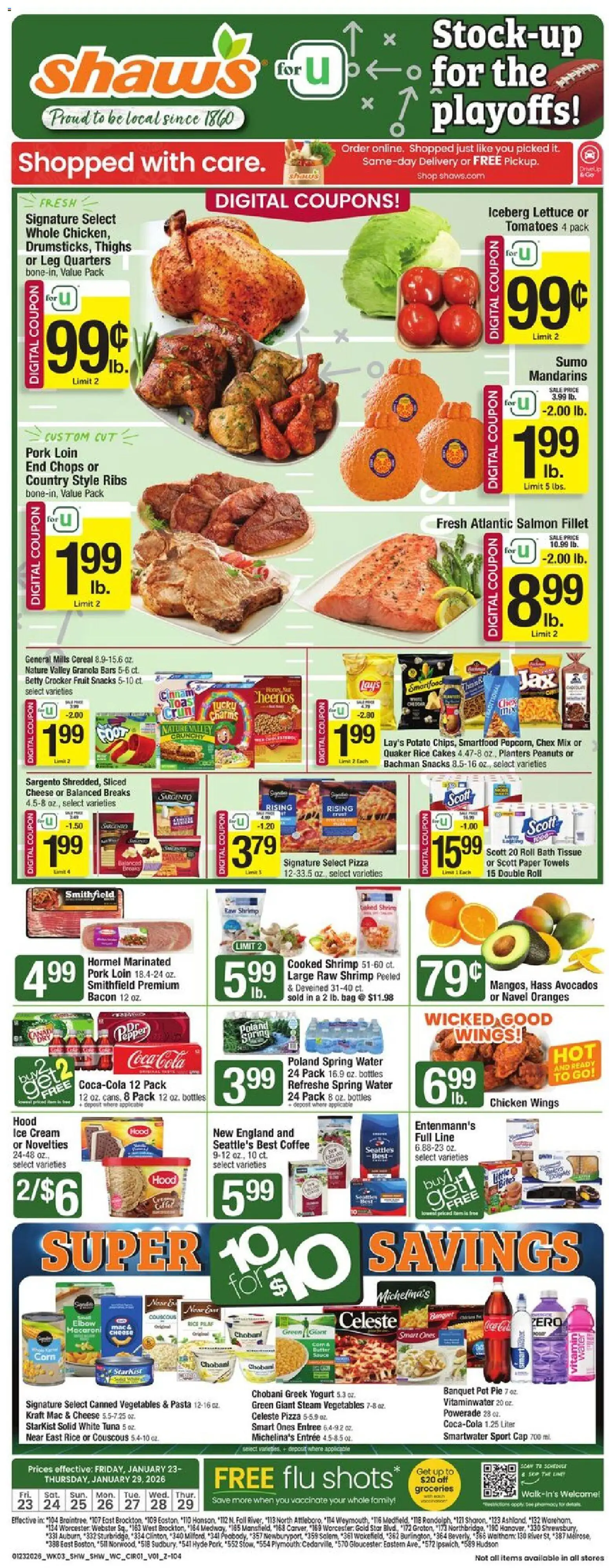 shaws - Shaw's Weekly Ad - 01/23 - 01/29 2026