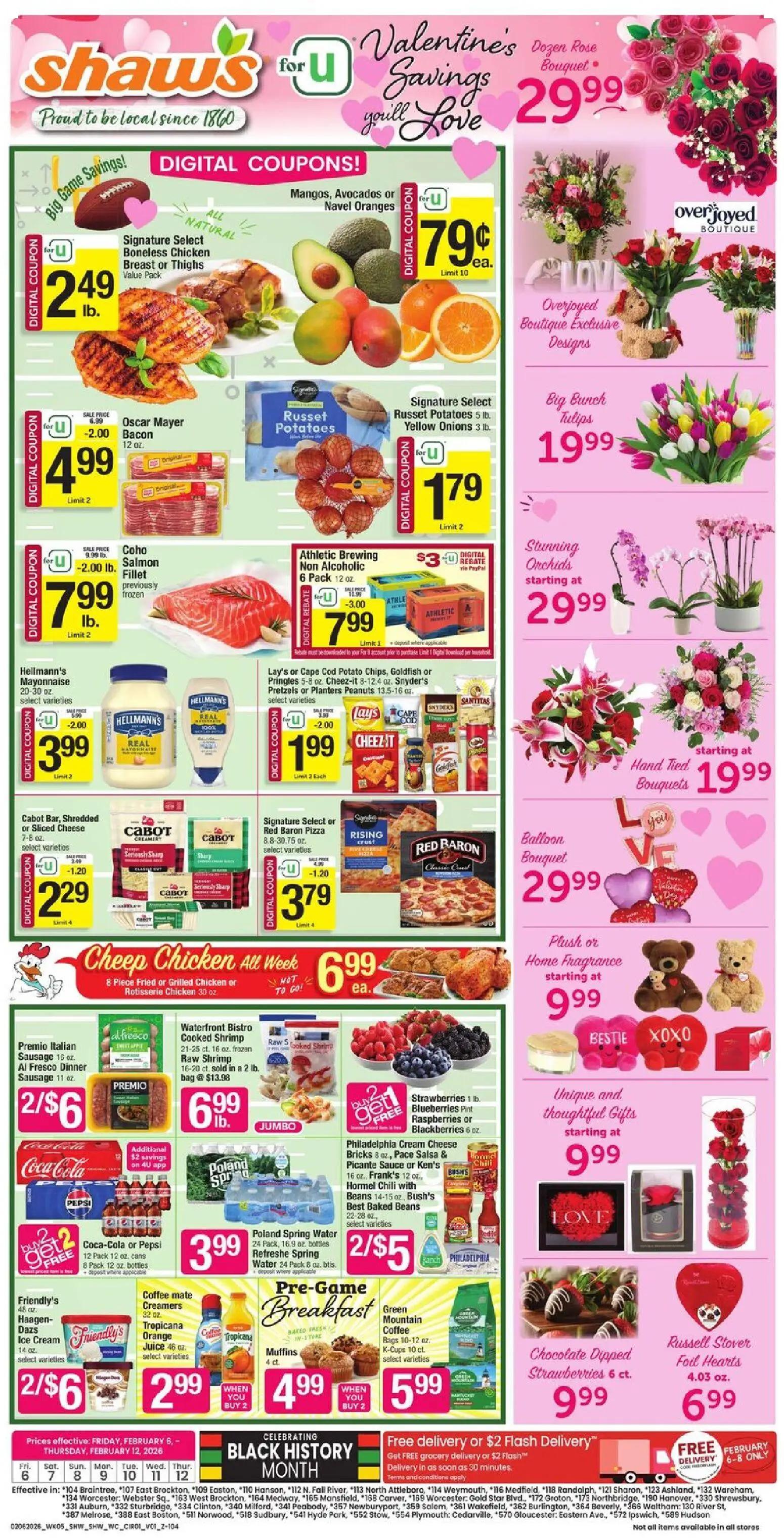 shaws - Shaw's Weekly Ad - 02/06 - 02/12 2026