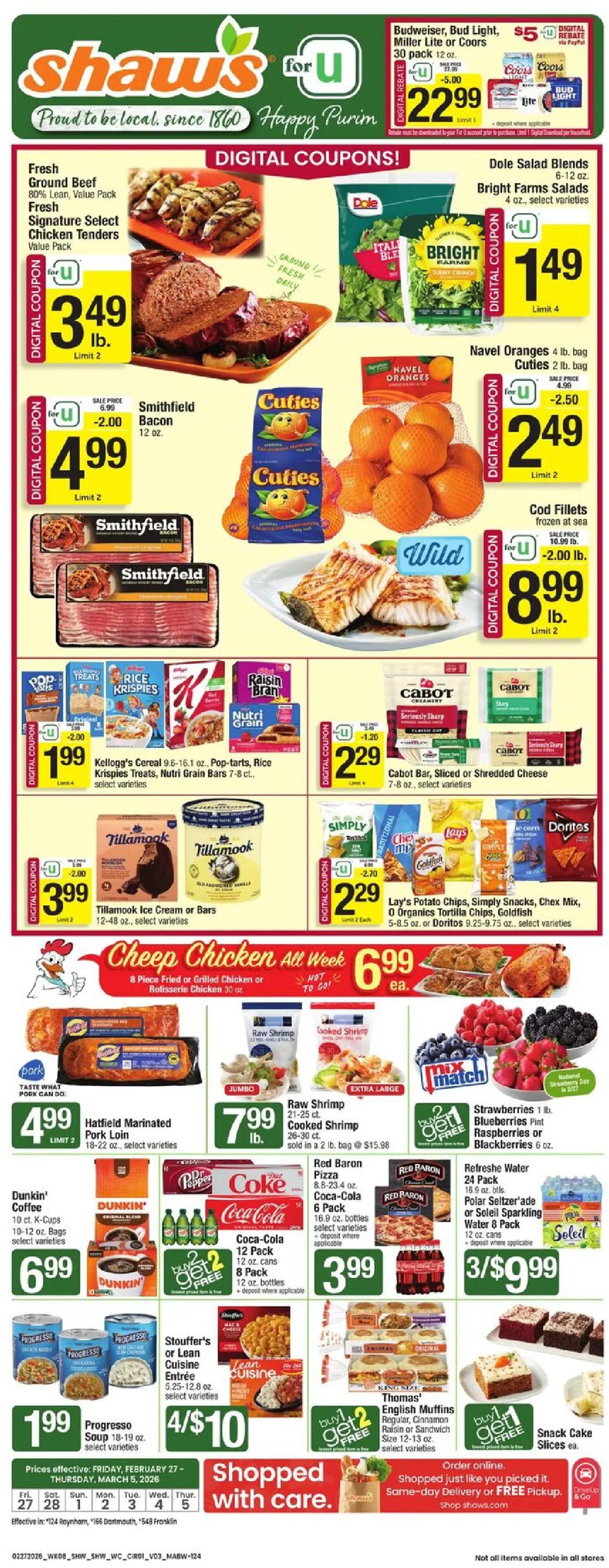 shaws - Shaw's Weekly Ad - MA - 02/27 - 03/05 2026