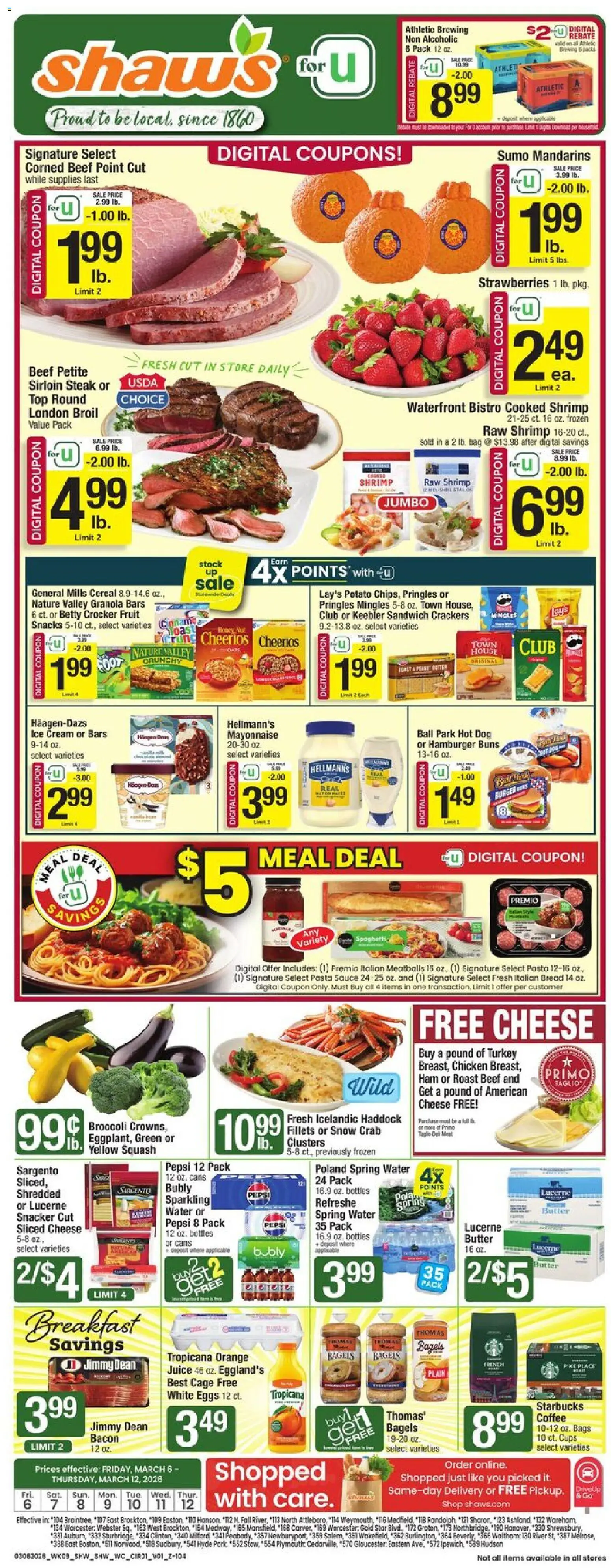 shaws - Shaw's Weekly Ad - 03/06 - 03/12 2026