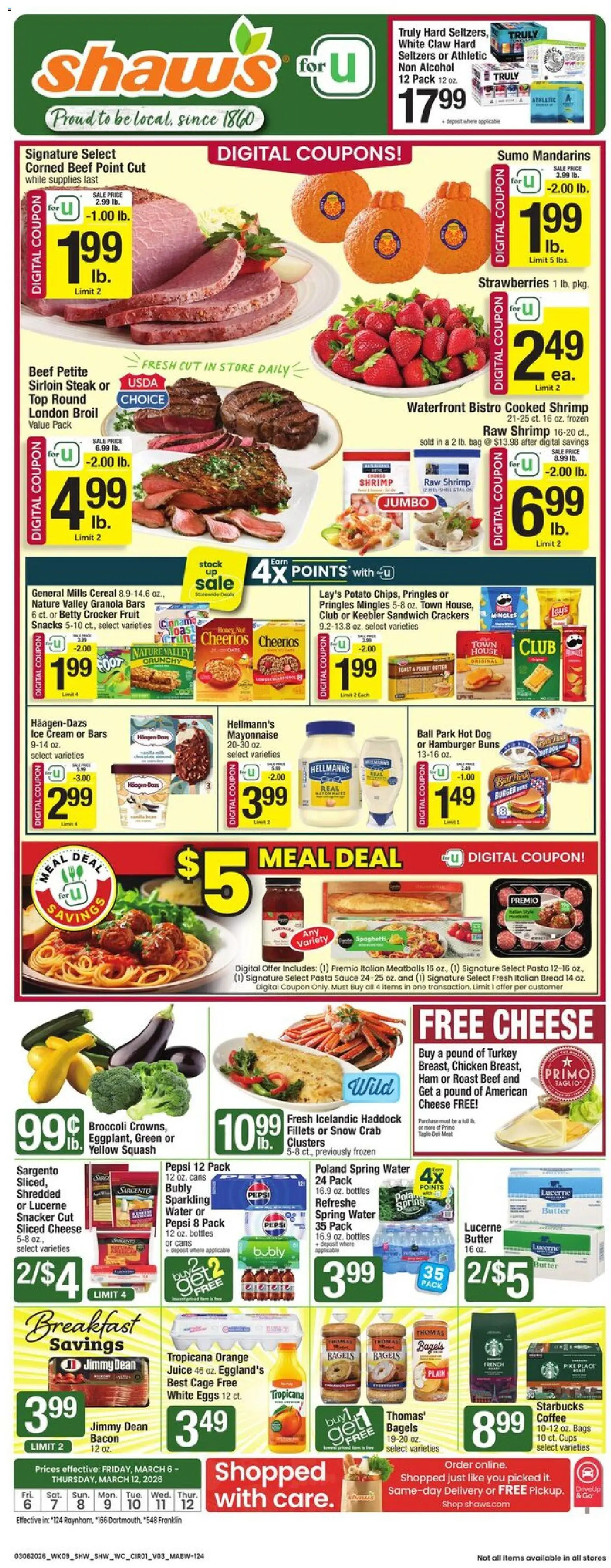 shaws - Shaw's Weekly Ad - MA - 03/06 - 03/12 2026