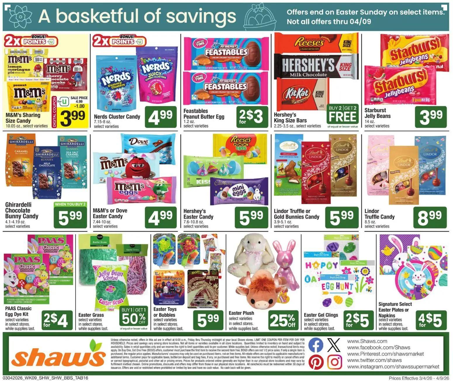 shaws - Shaw's Big Book of Savings - 03/04 - 04/09 2026 - page: 16