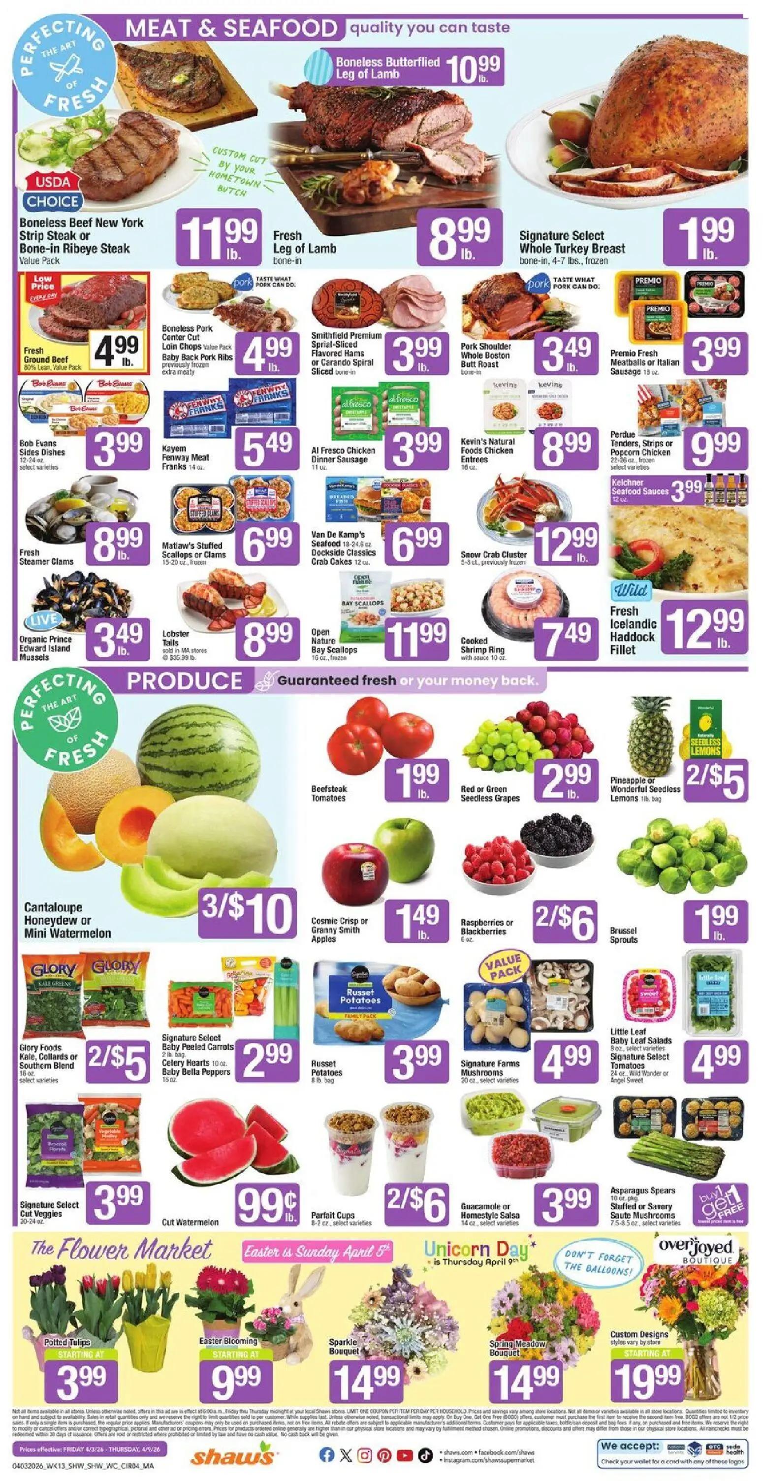 shaws - Shaw's Weekly Ad - MA - 04/03 - 04/09 2026 - page: 4
