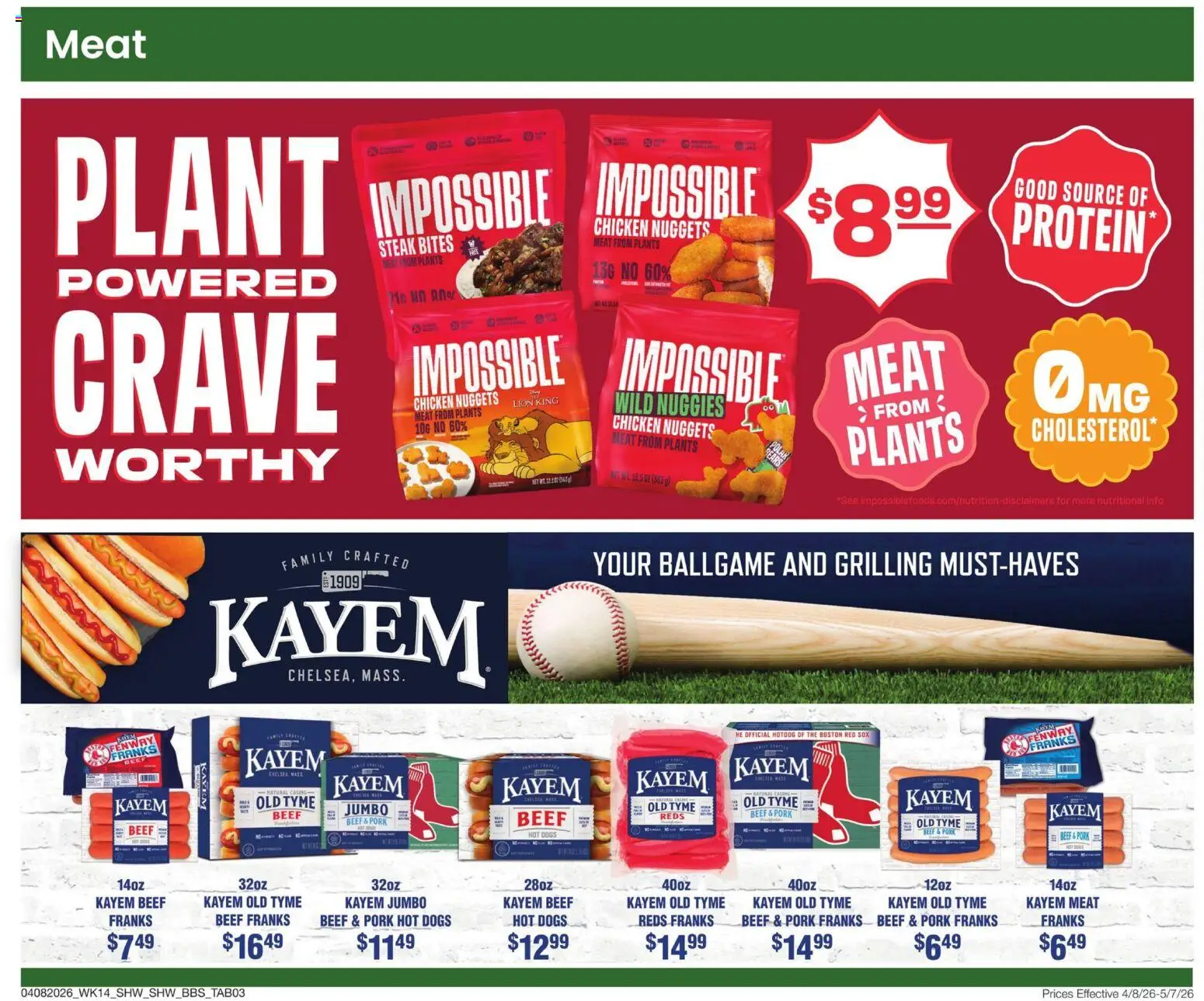 shaws - Shaw's Big Book of Savings - 04/08 - 05/07 2026 - page: 3