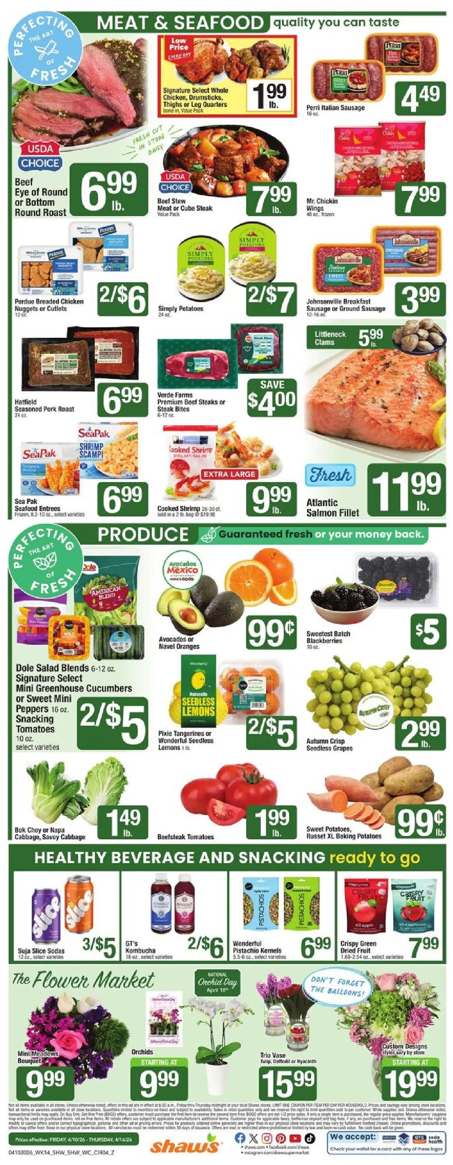 shaws - Shaw's Weekly Ad - RI - 04/10 - 04/16 2026 - page: 4