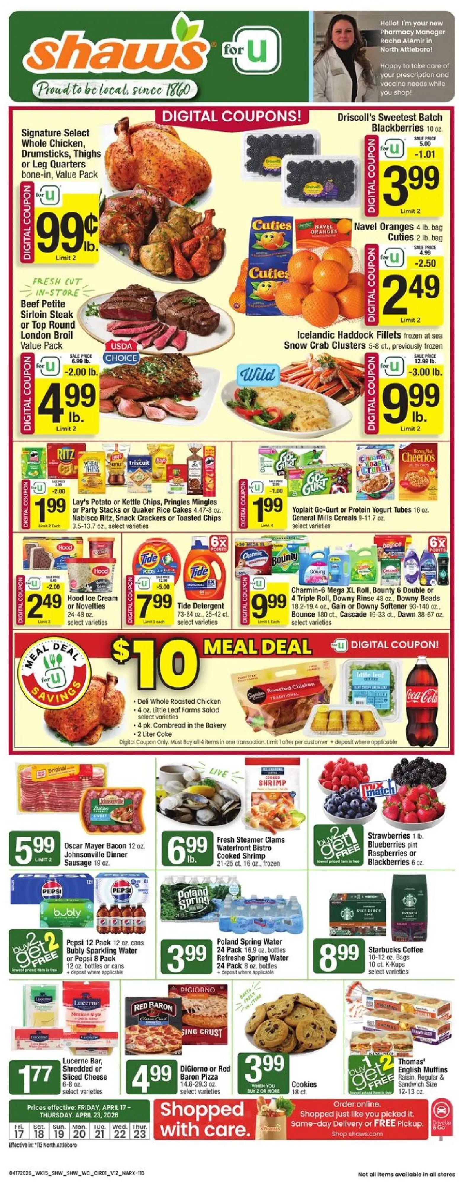 shaws - Shaw's Weekly Ad - 04/17 - 04/23 2026