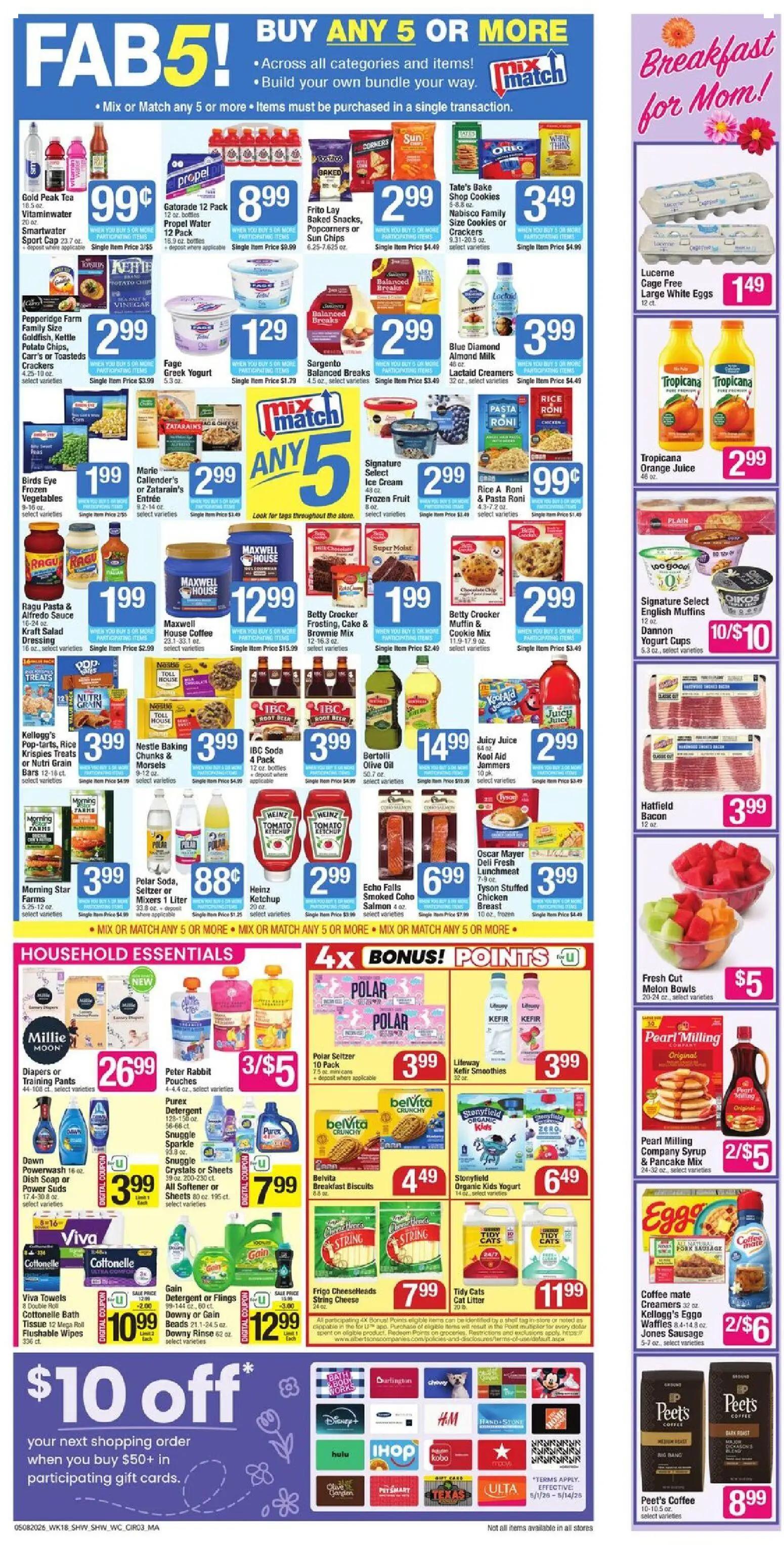 shaws - Shaw's Weekly Ad - 05/08 - 05/14 2026 - page: 4