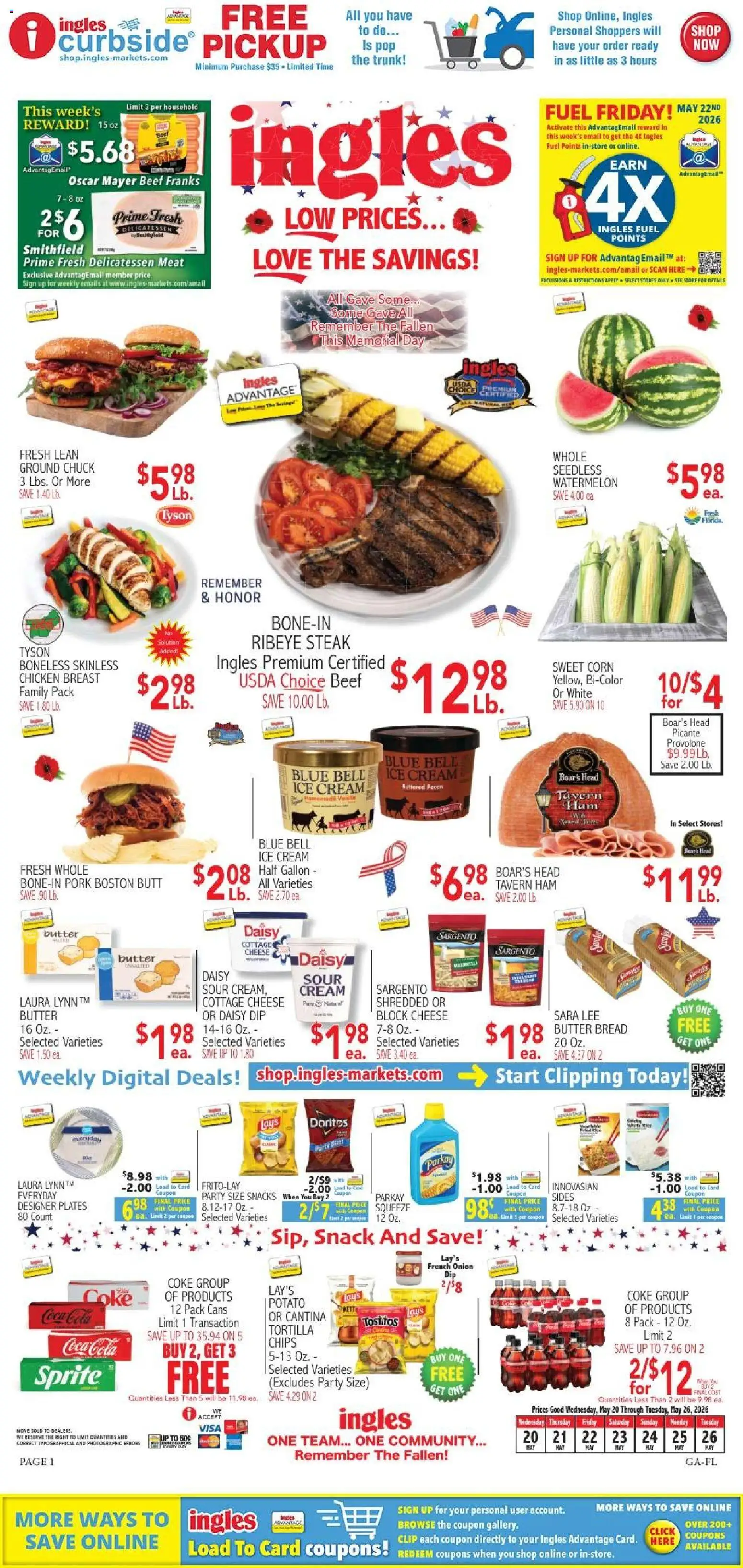 ingles - Ingles Weekly Ad - 05/20 - 05/26 2026 - page: 1