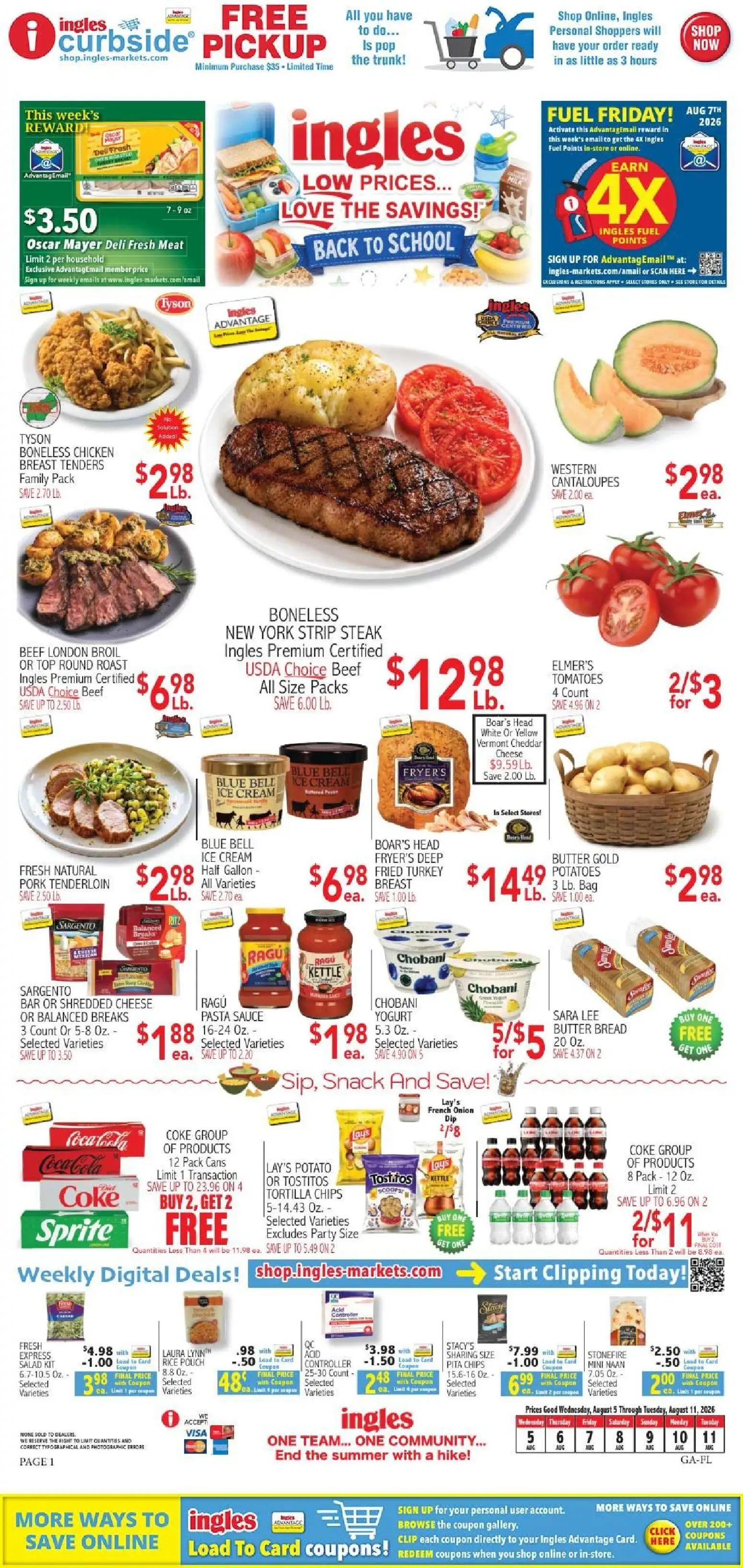 ingles - Ingles - Weekly flyer - 08/12 - 08/18 2026 - page: 1