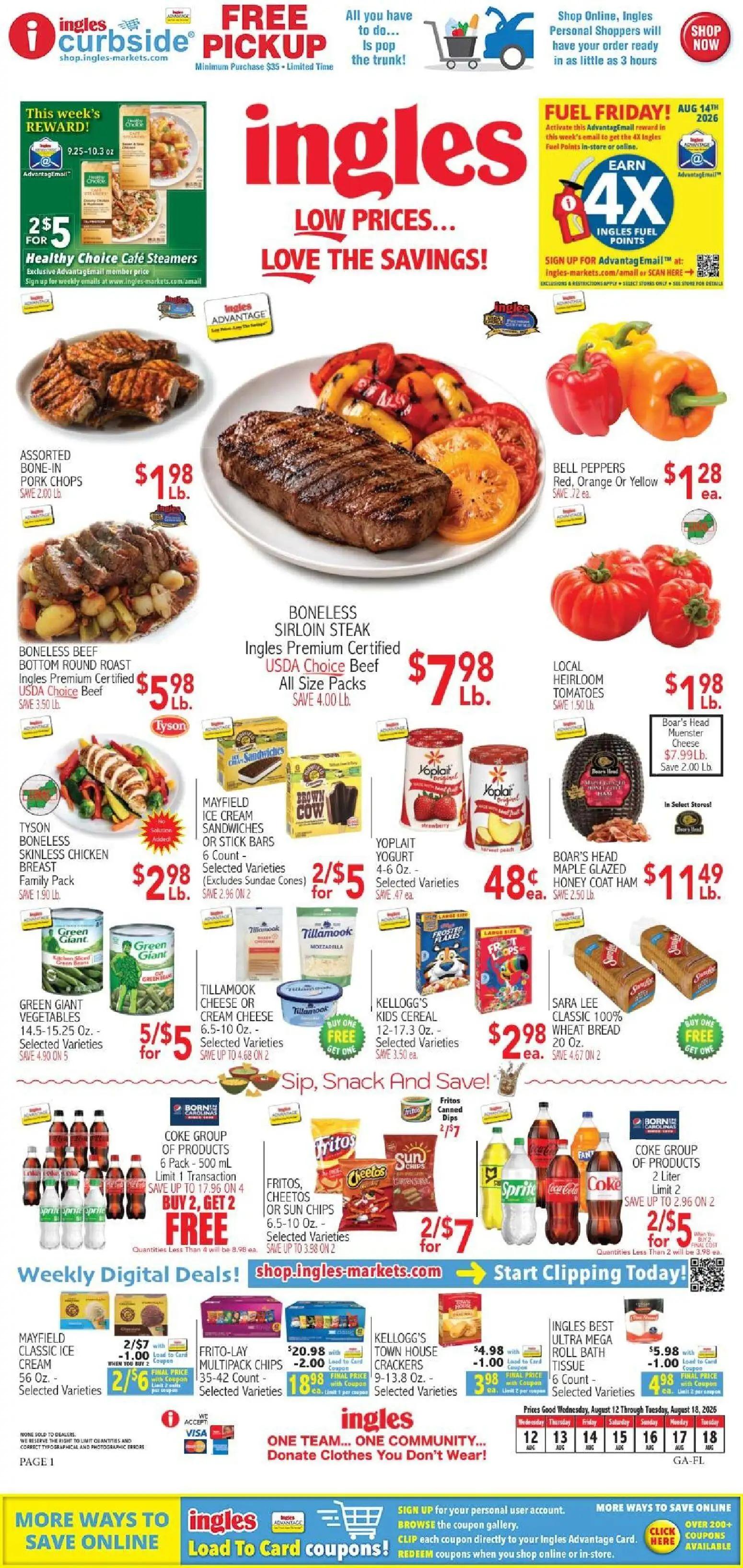 ingles - Ingles Weekly Ad - 08/12 - 08/18 2026