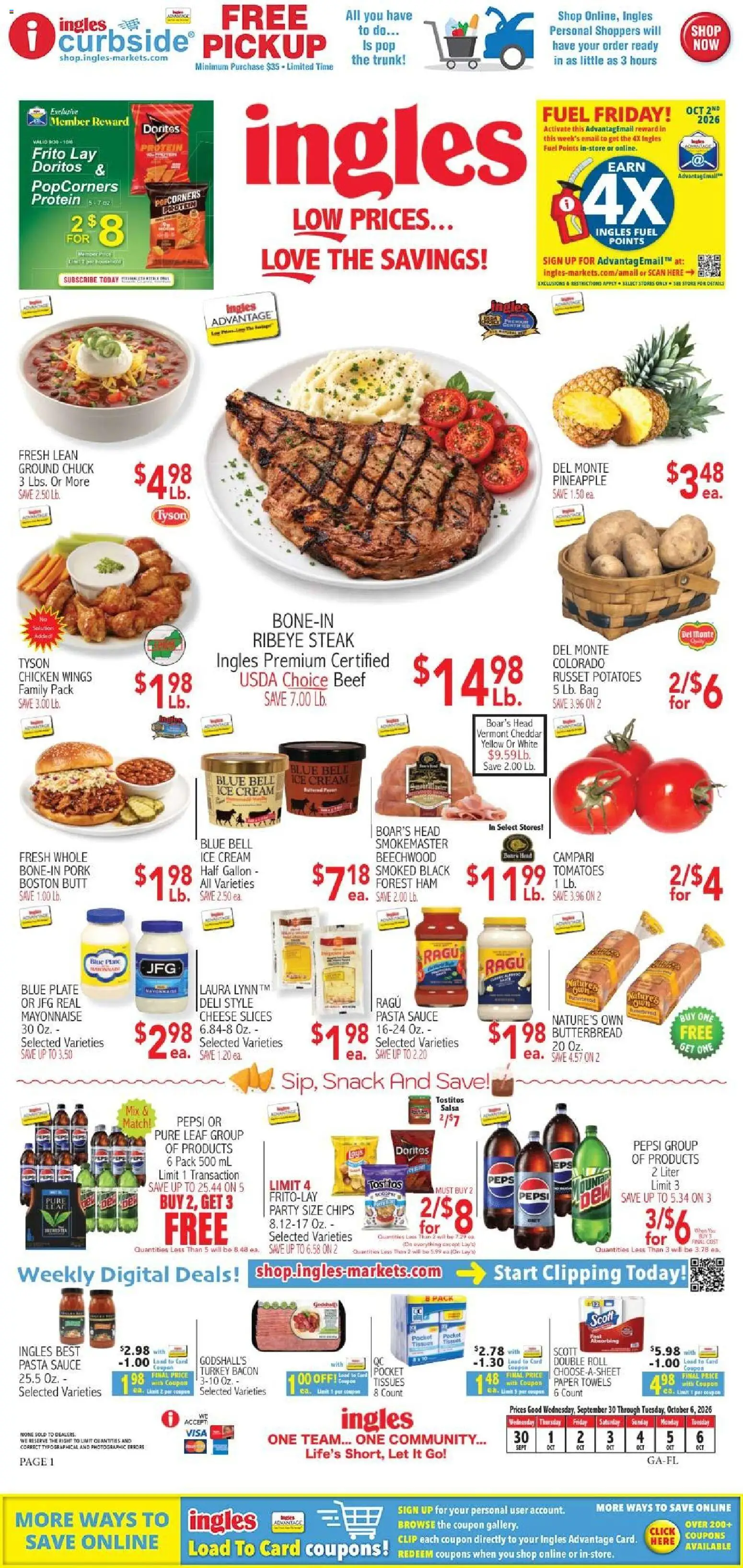 ingles - Ingles Weekly Ad - 09/30 - 10/06 2026