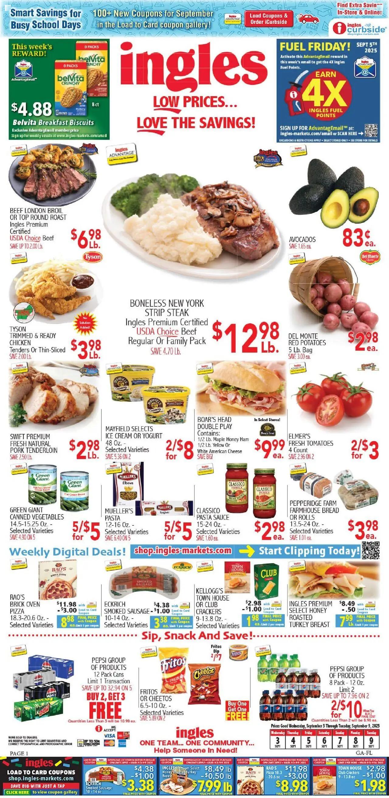ingles - Ingles Weekly Ad - 09/03 - 09/09 2025