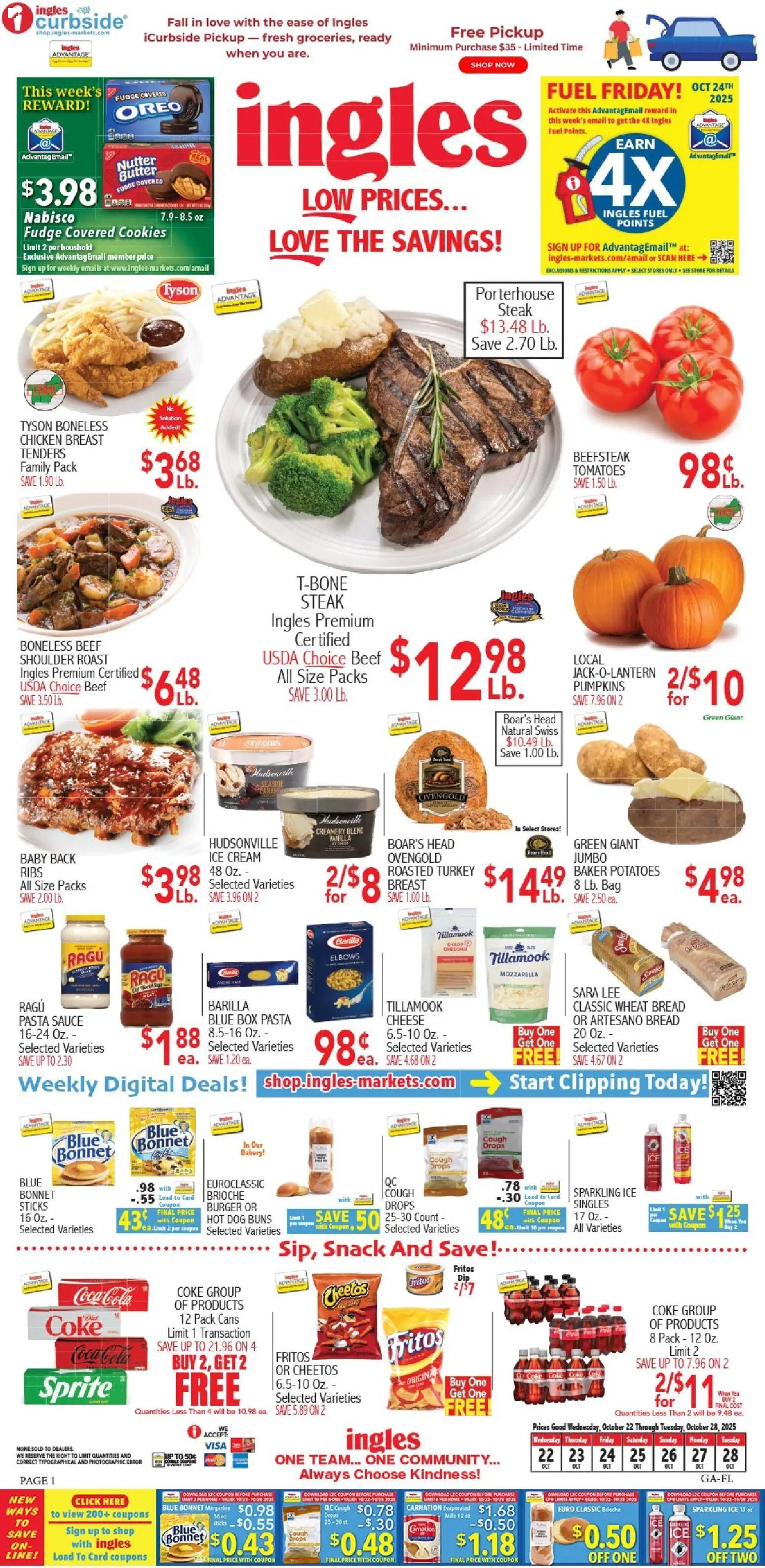 ingles - Ingles - Weekly flyer - 10/29 - 11/04 2025 - page: 1